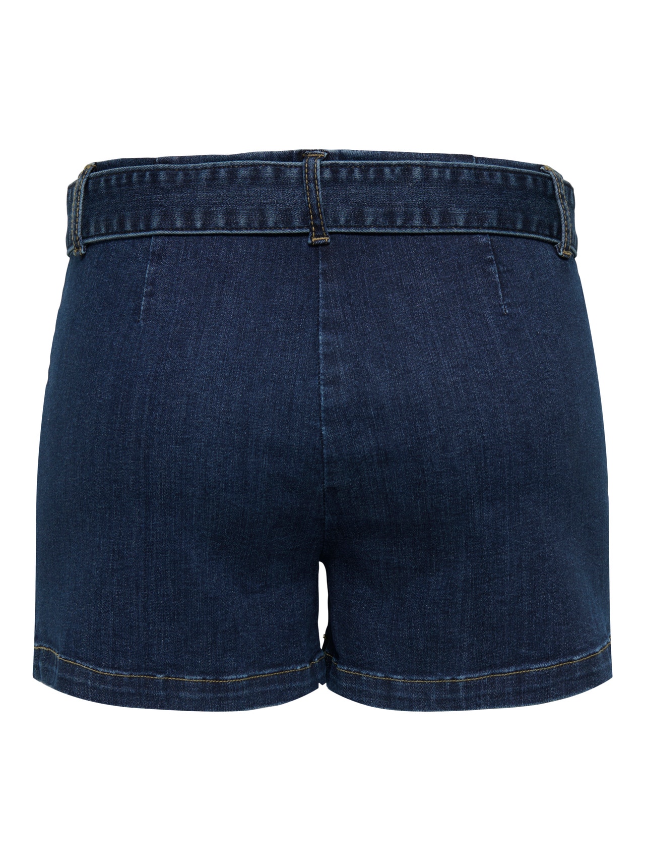 ONLY ONLMADISON Taille haute Regular Fit Short en denim -Dark Blue Denim - 15361505