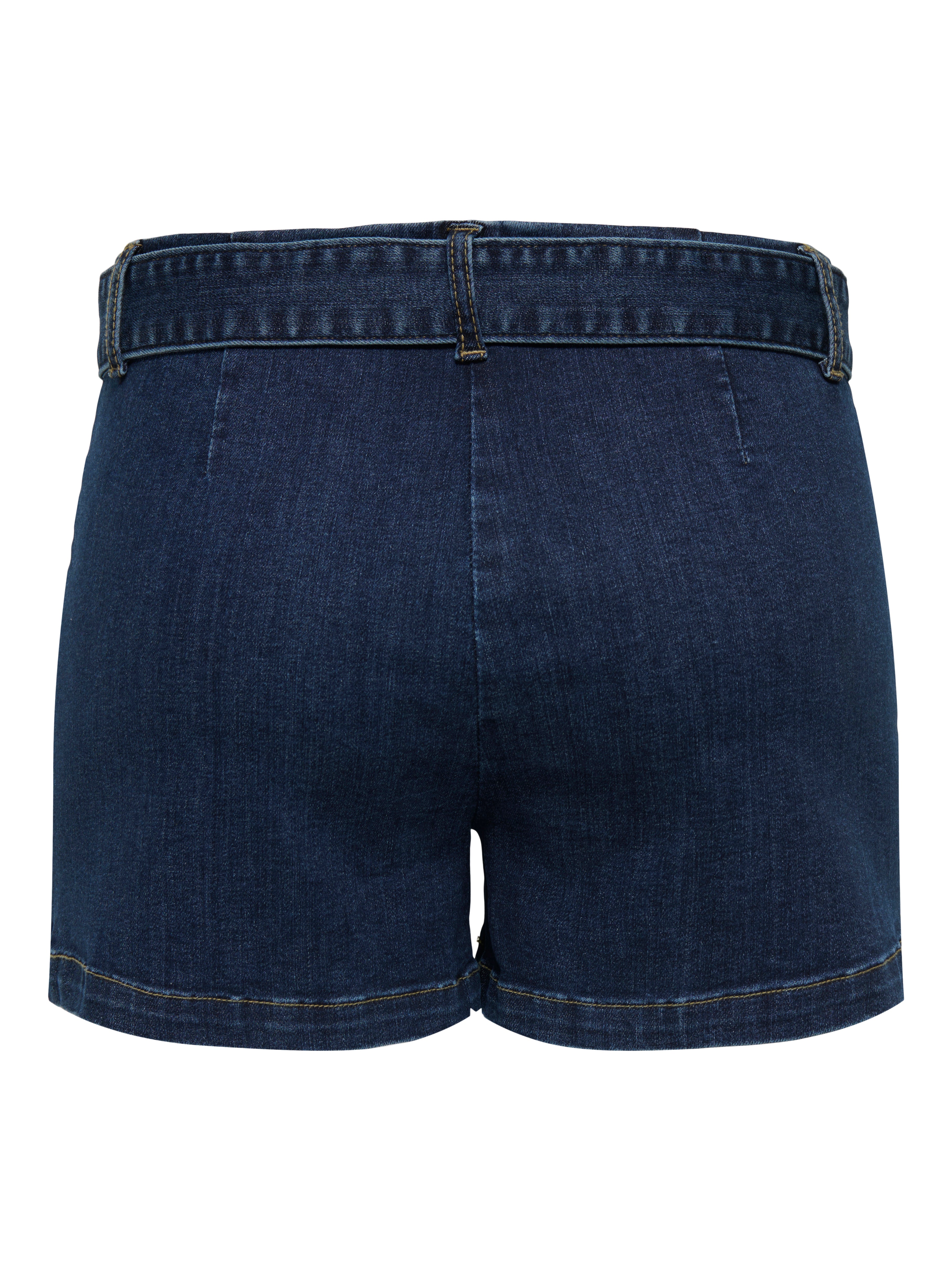 Thumbnail - Onlmadison Hohe Taille Normal Geschnitten Jeans-shorts