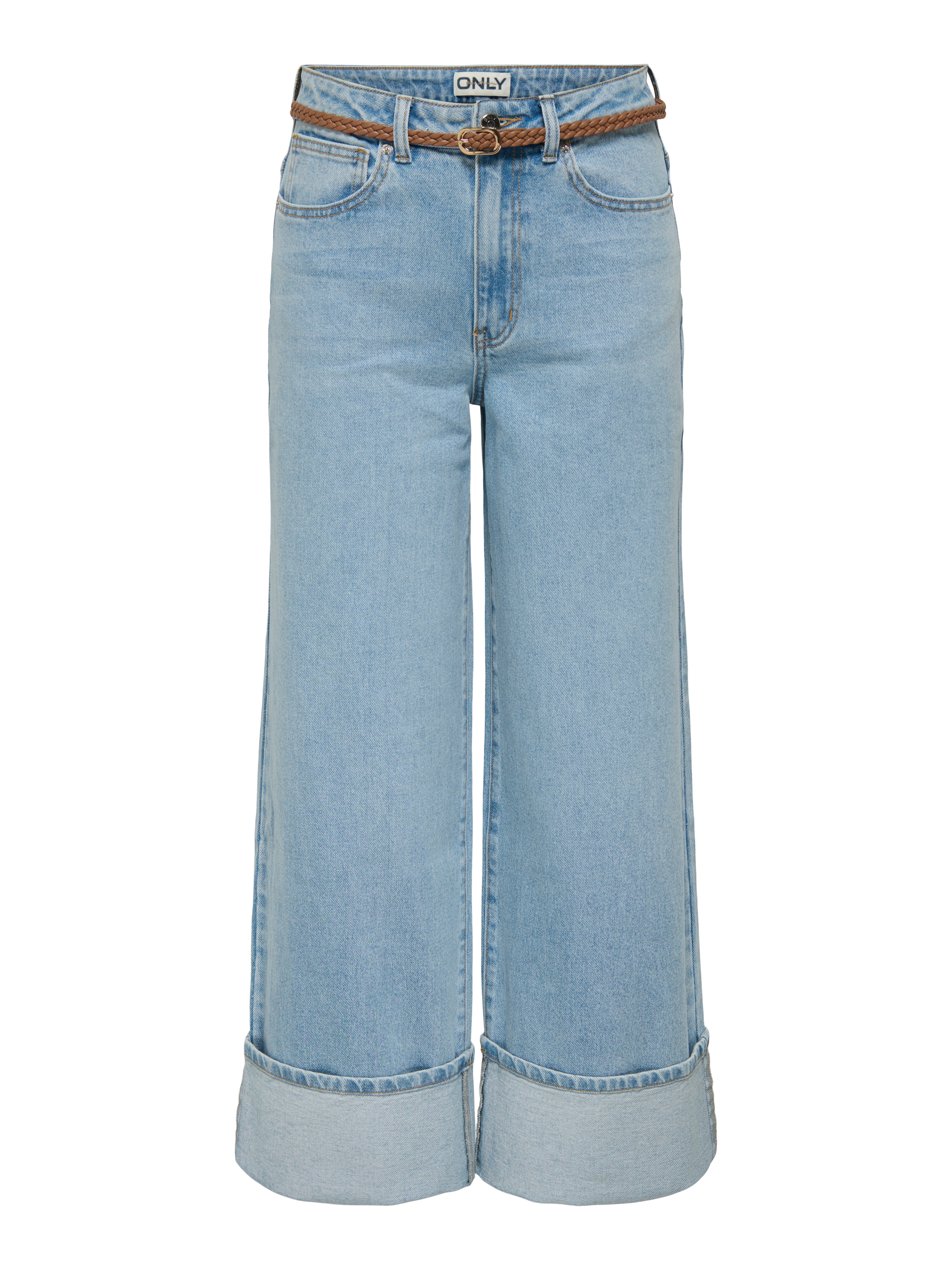 Thumbnail - Onlmadison Hohe Taille Weiter Beinschnitt Jeans