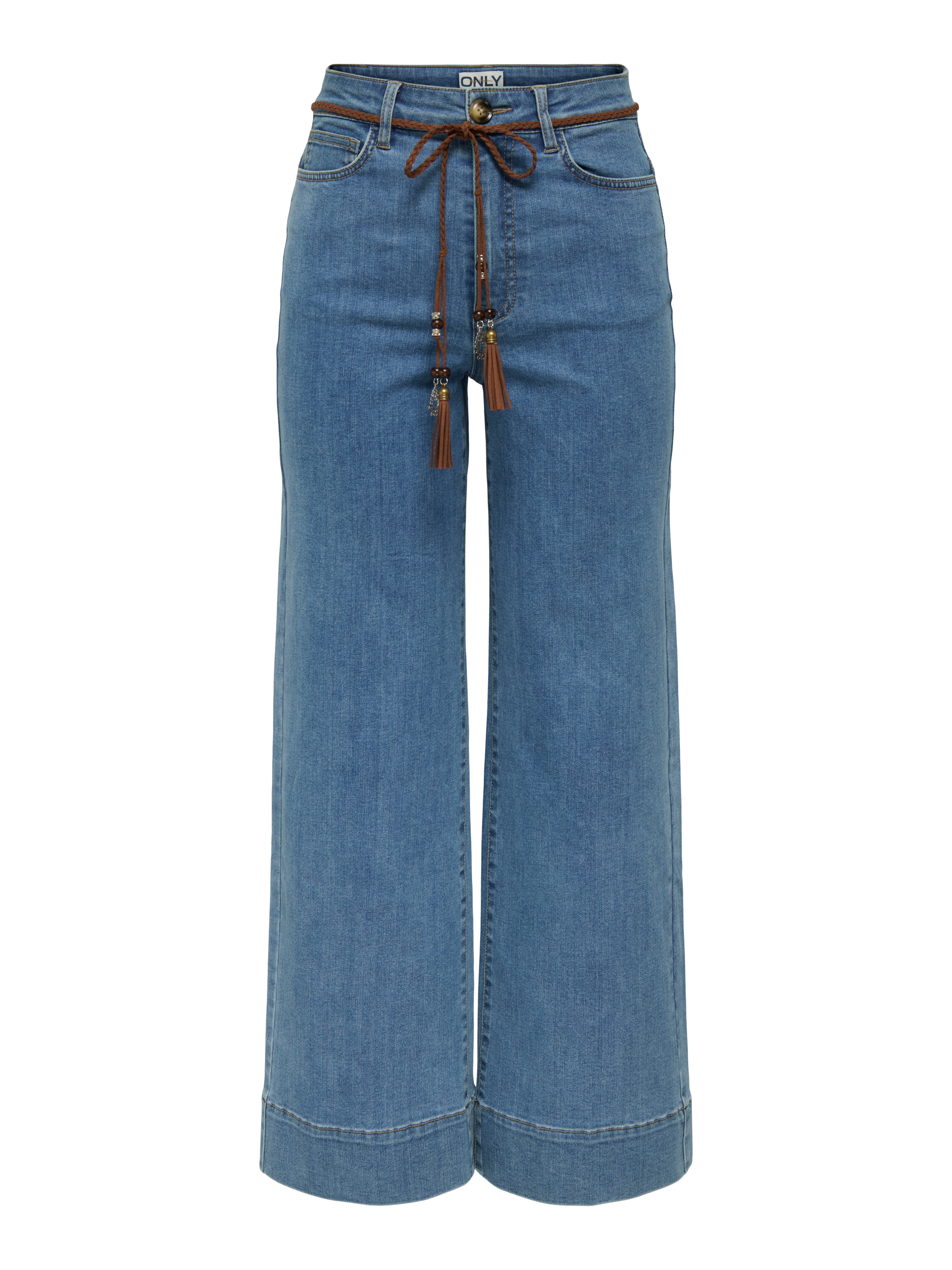 Thumbnail - Onlmadison Hohe Taille Weiter Beinschnitt Jeans