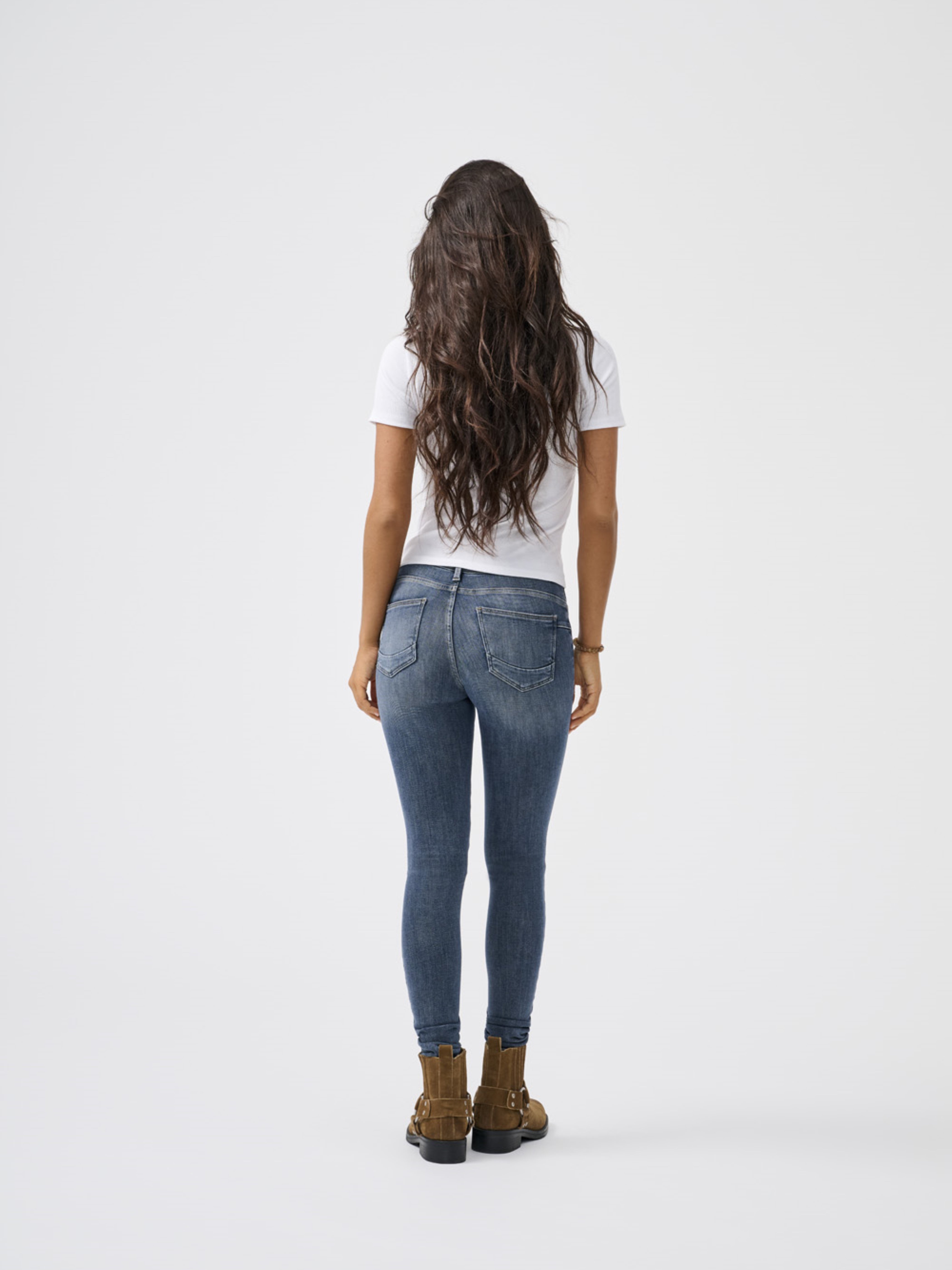 Thumbnail - Onlpower Mittlere Taille Skinny Fit Jeans