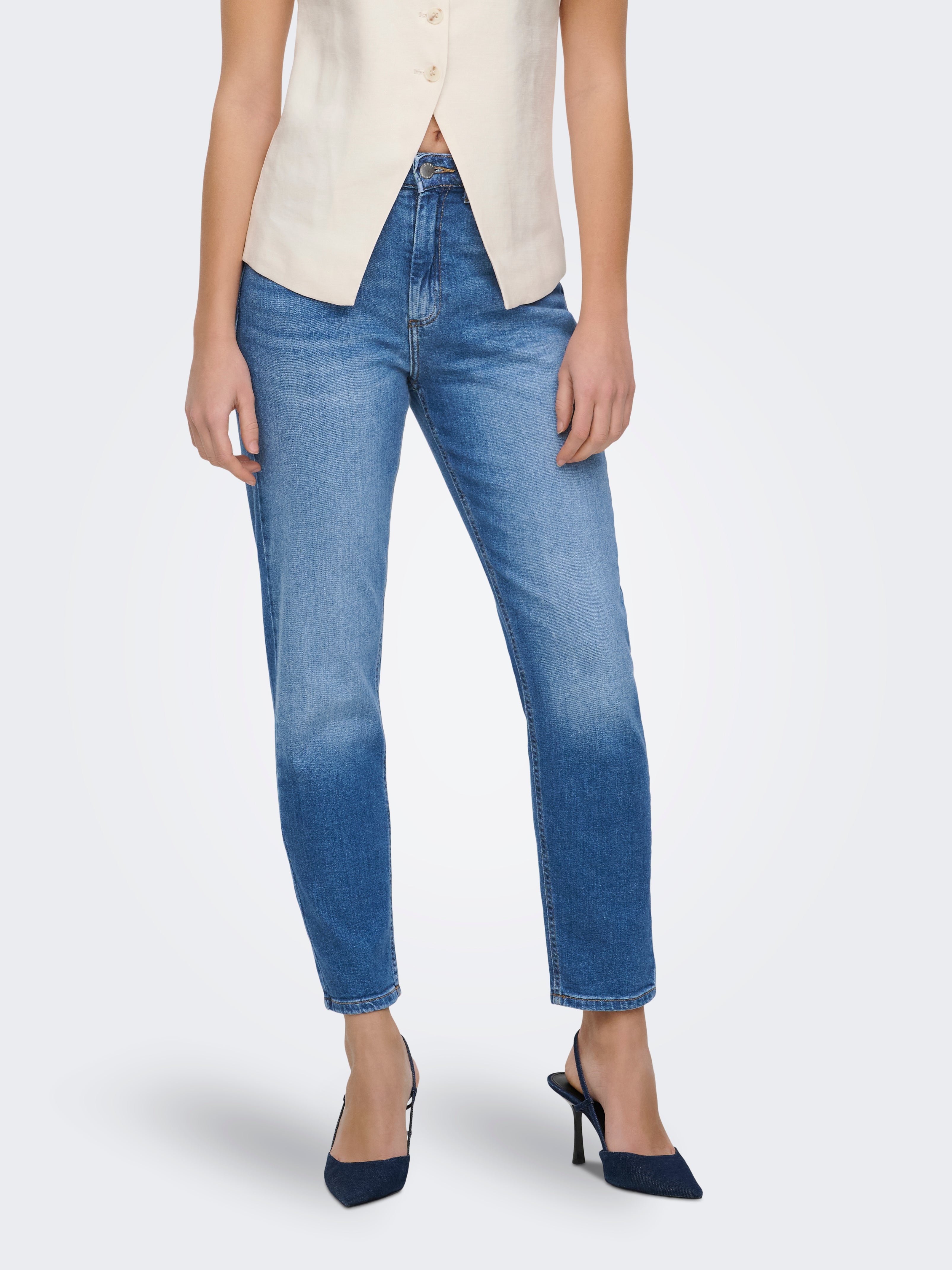Onlveneda Hohe Taille Hohe Taille Jeans