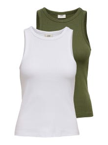 ONLY Tavapärane lõige Ümmargune kaelus T-särk -Kalamata - 15361648