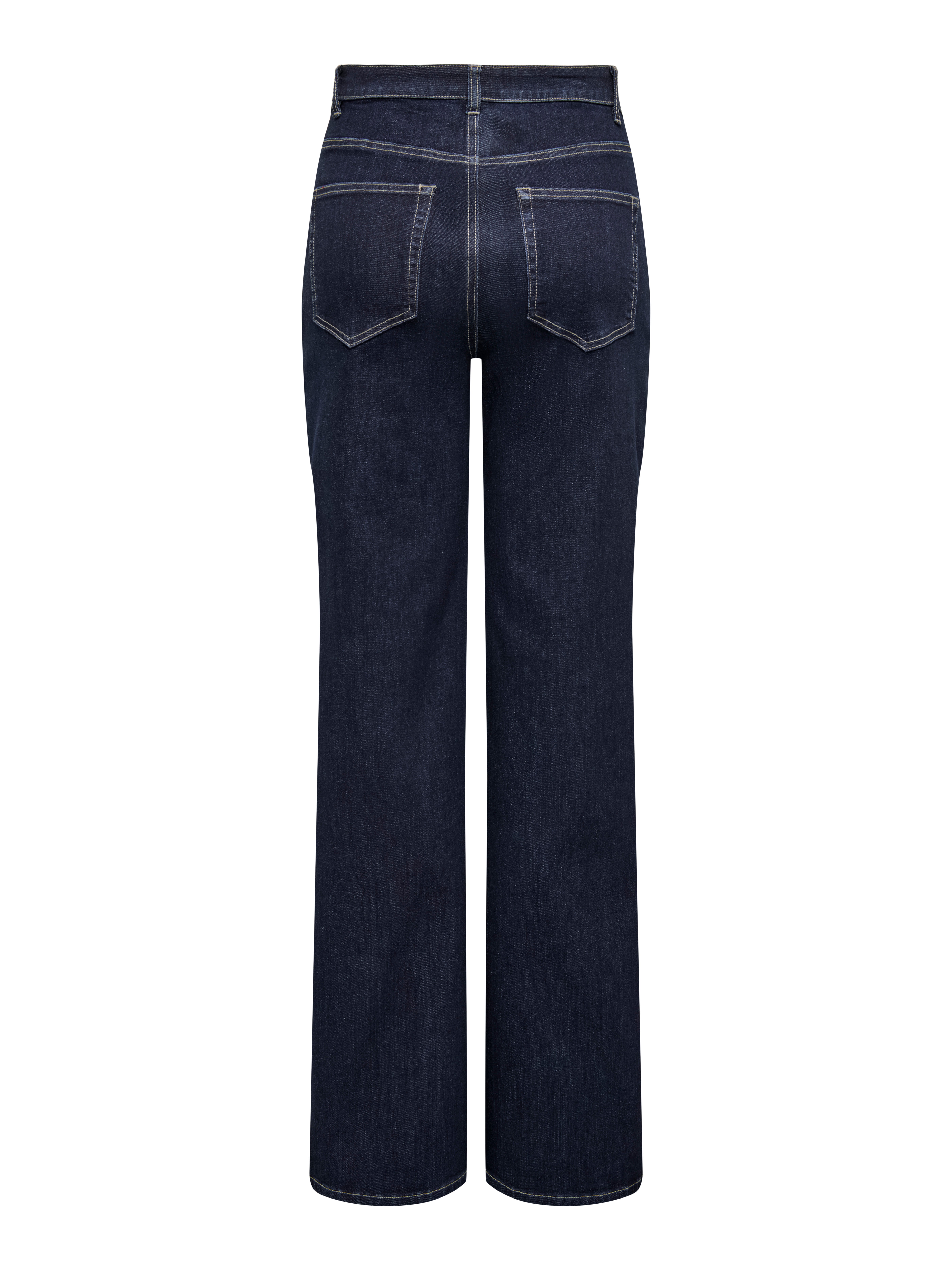 Thumbnail - Onljuicy-wauw Hohe Taille Weiter Beinschnitt Jeans