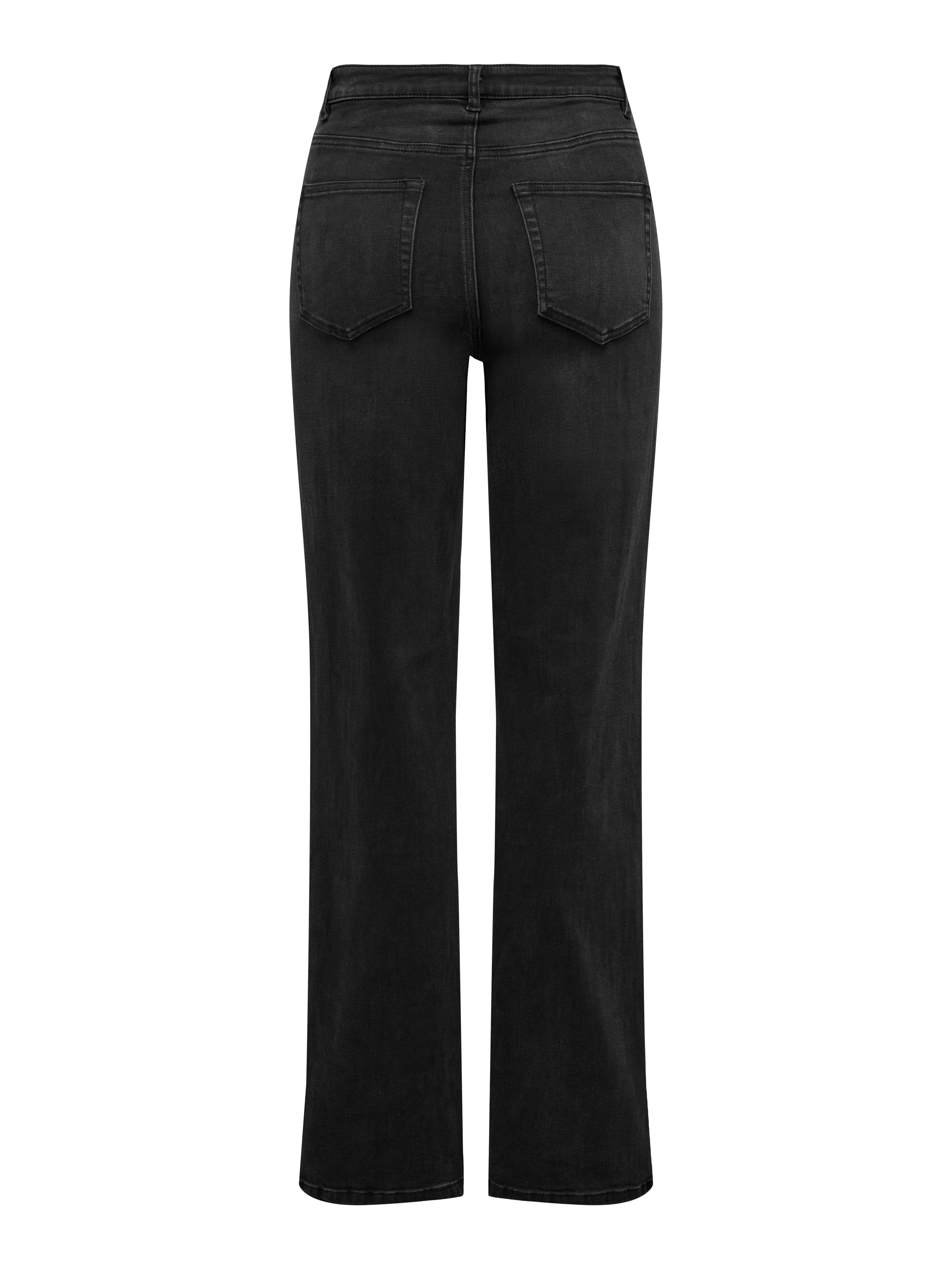 Thumbnail - Onljuicy-wauw Hohe Taille Weiter Beinschnitt Jeans