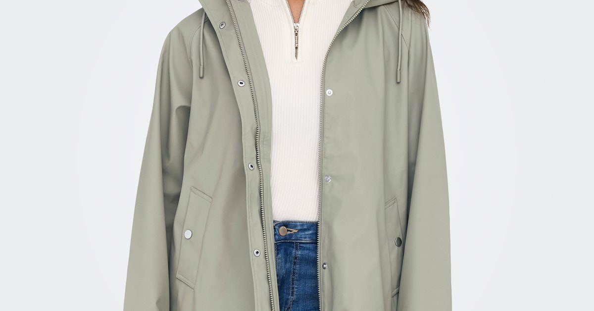 ONLELISA Rain jacket Medium Grey ONLY®