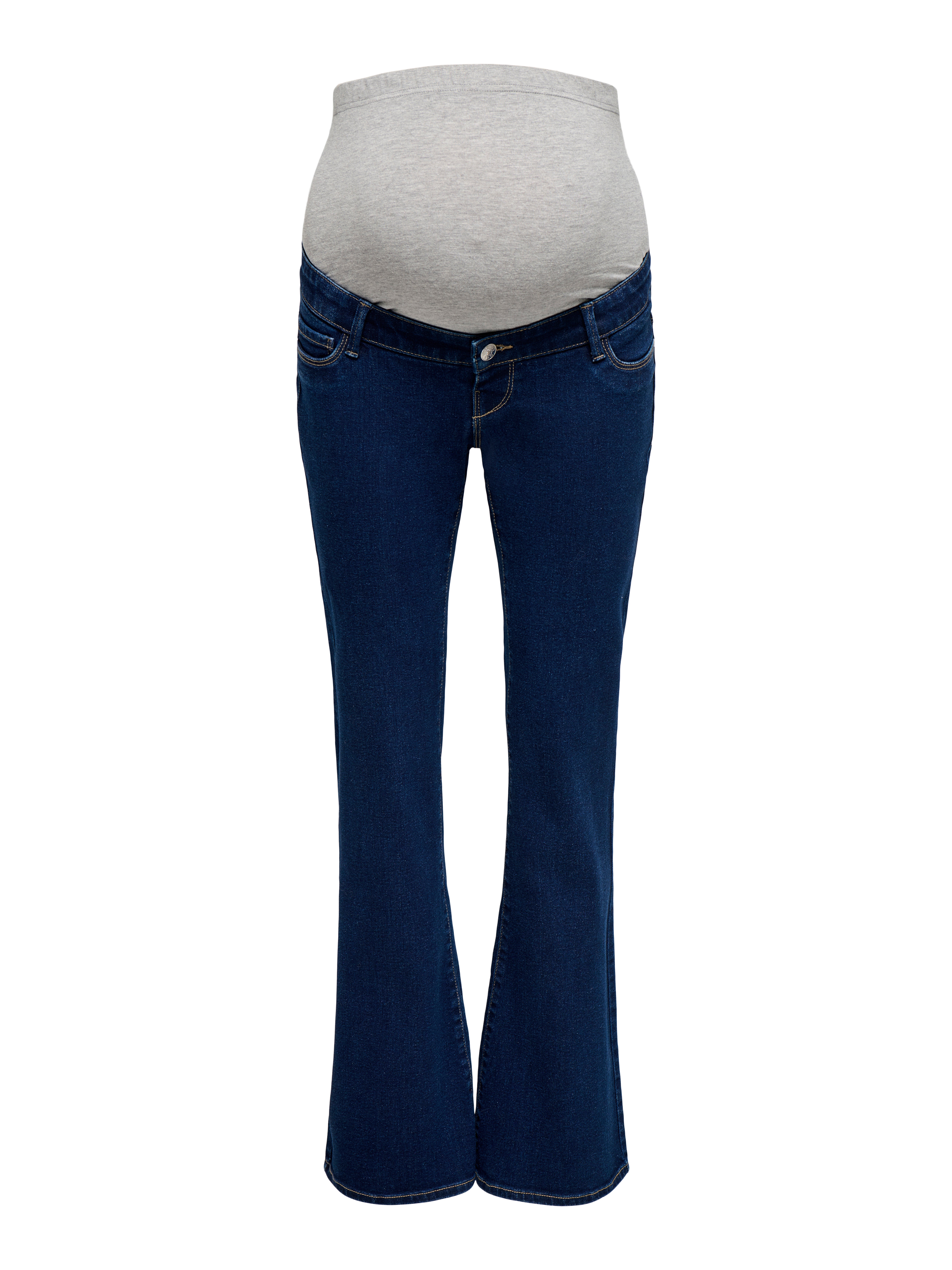 Olmlana Hohe Taille Retro-fit, Ausgestellt Jeans