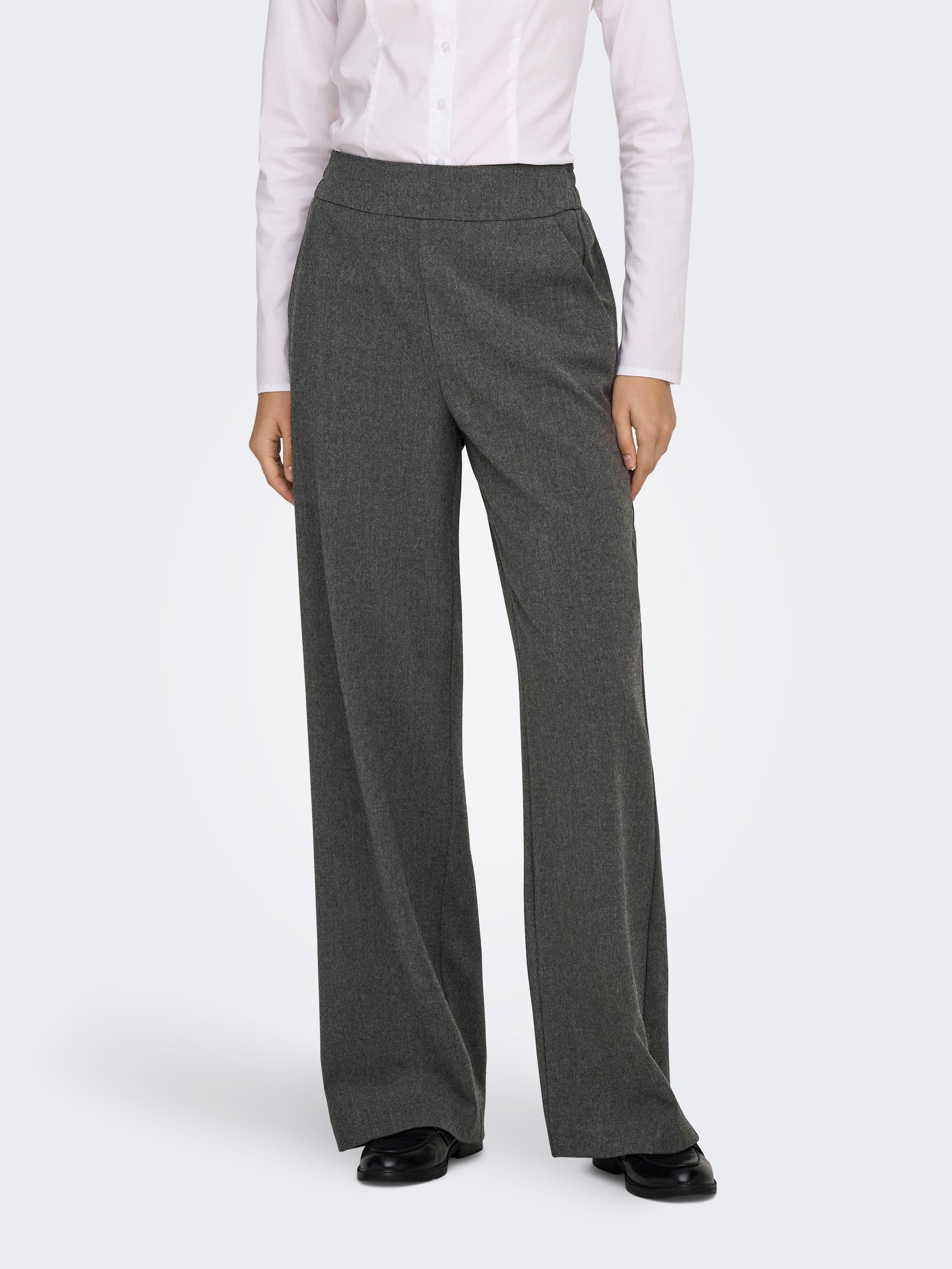 Onlgia-deluxe Weiter Beinschnitt Hose Mit Weitem Beinschnitt