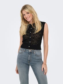 ONLY ONLNETTE Weste -Black - 15362093