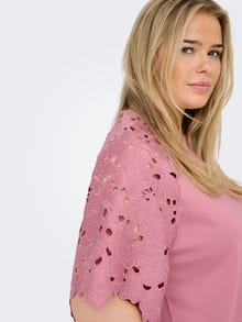 ONLY CARLINA Tričko -Mesa Rose - 15362309