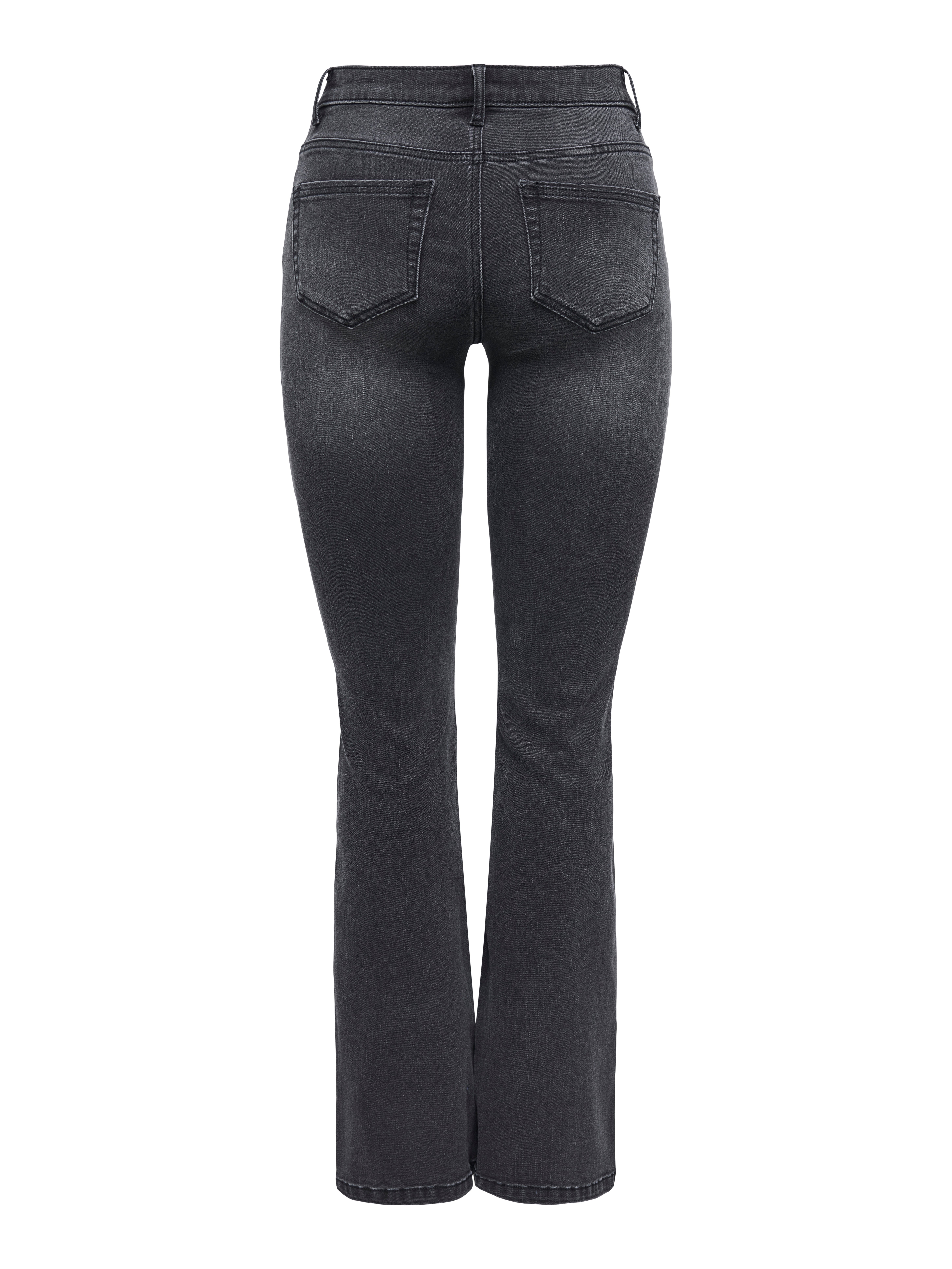 ONLY OnLWAUW Damesjeans, flared fit, hoge taille, uitlopende jeans, donkerblauw (dark blue denim), XS / 32L ONLY OnLWAUW Damesjeans, flared fit, hoge taille, uitlopende jeans, donkerblauw (dark blue denim), XS / 32L