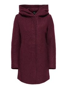 ONLY ONLSOPHIA Coat -Windsor Wine - 15362444