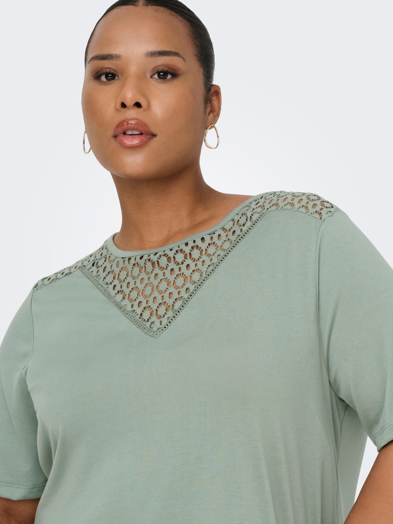 ONLY CARJULIA T-shirt -Lily Pad - 15363009