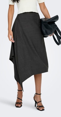 Only Gonna Grigia Con Pieghe - Modello Semplice Ed Elegante Per Donna - 2