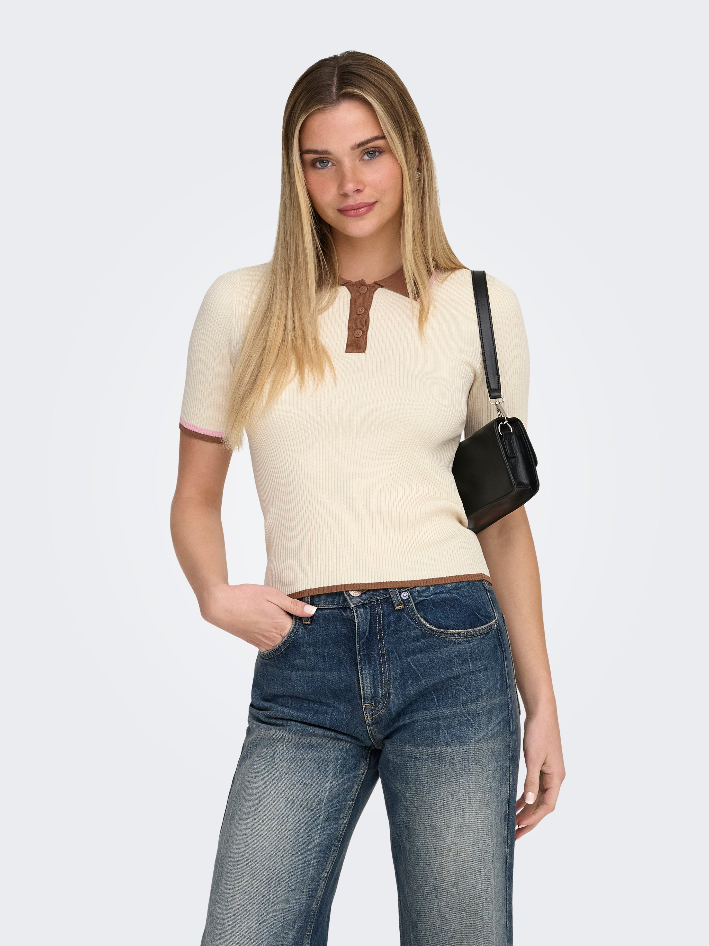 Onlmeddi Gestrickter Rollkragen