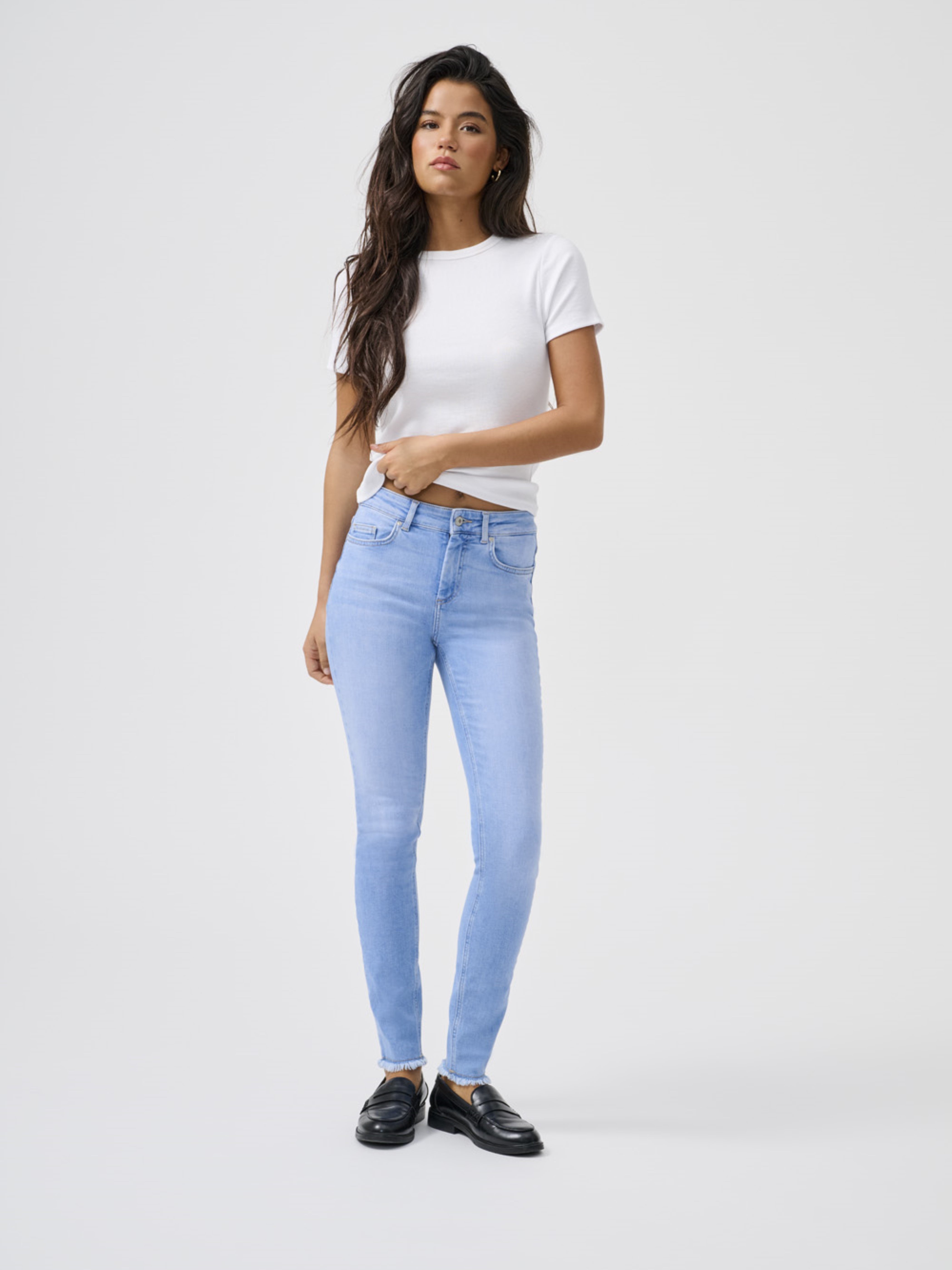 Onlblush Hohe Taille Skinny Fit Jeans