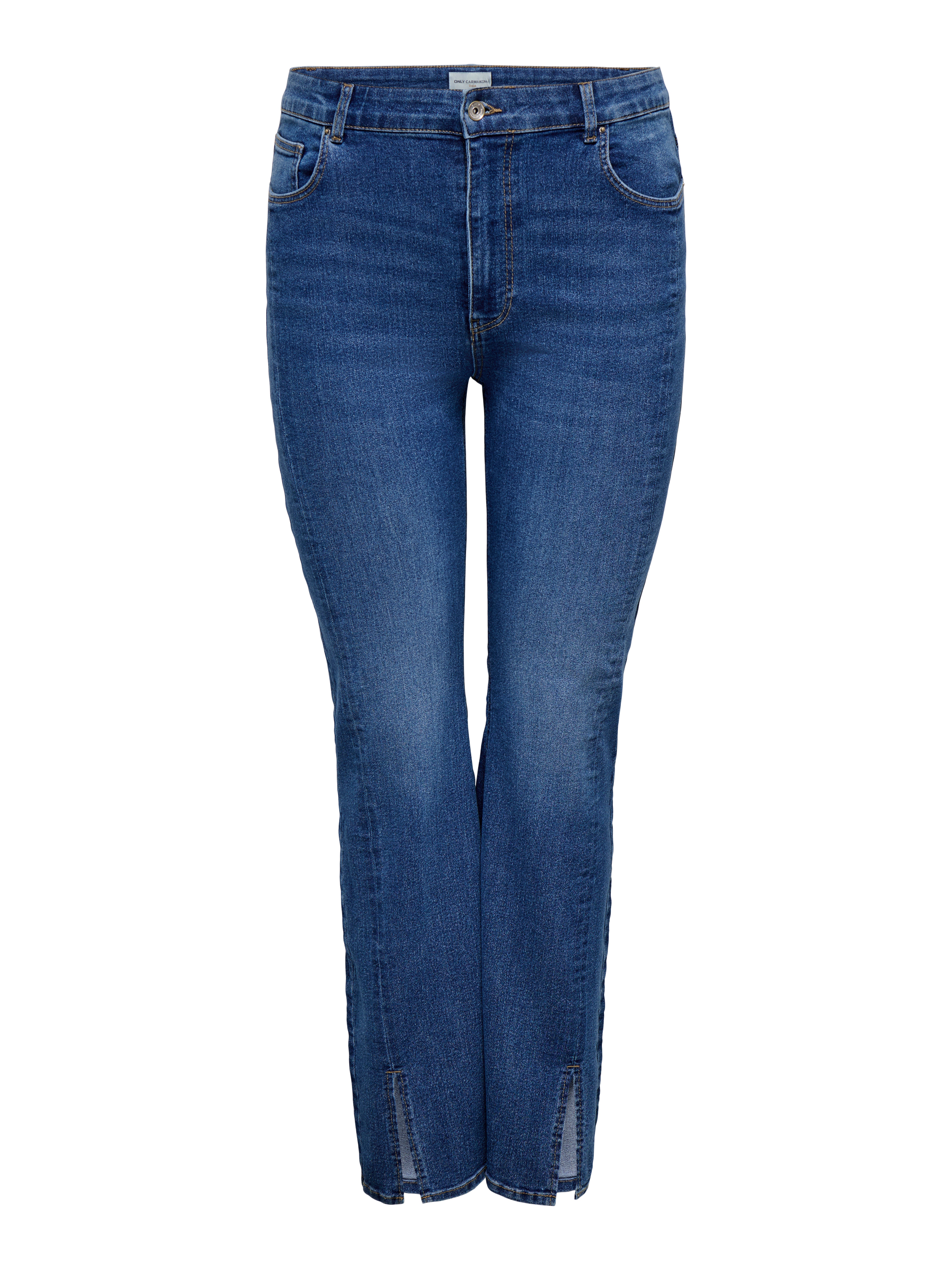 Thumbnail - Carchristine Hohe Taille Flared Jeans