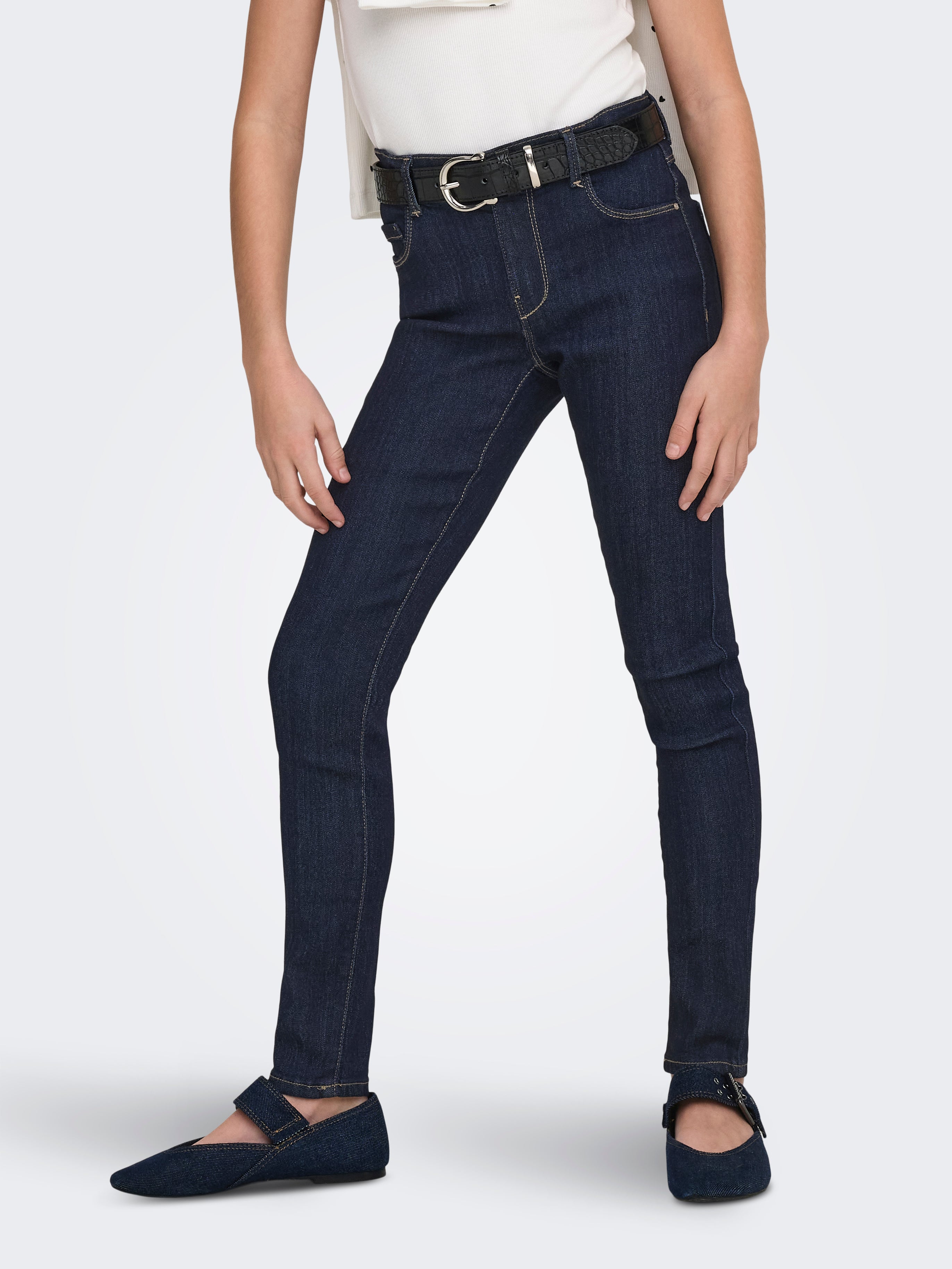 Kograin Hohe Taille Skinny Fit Jeans
