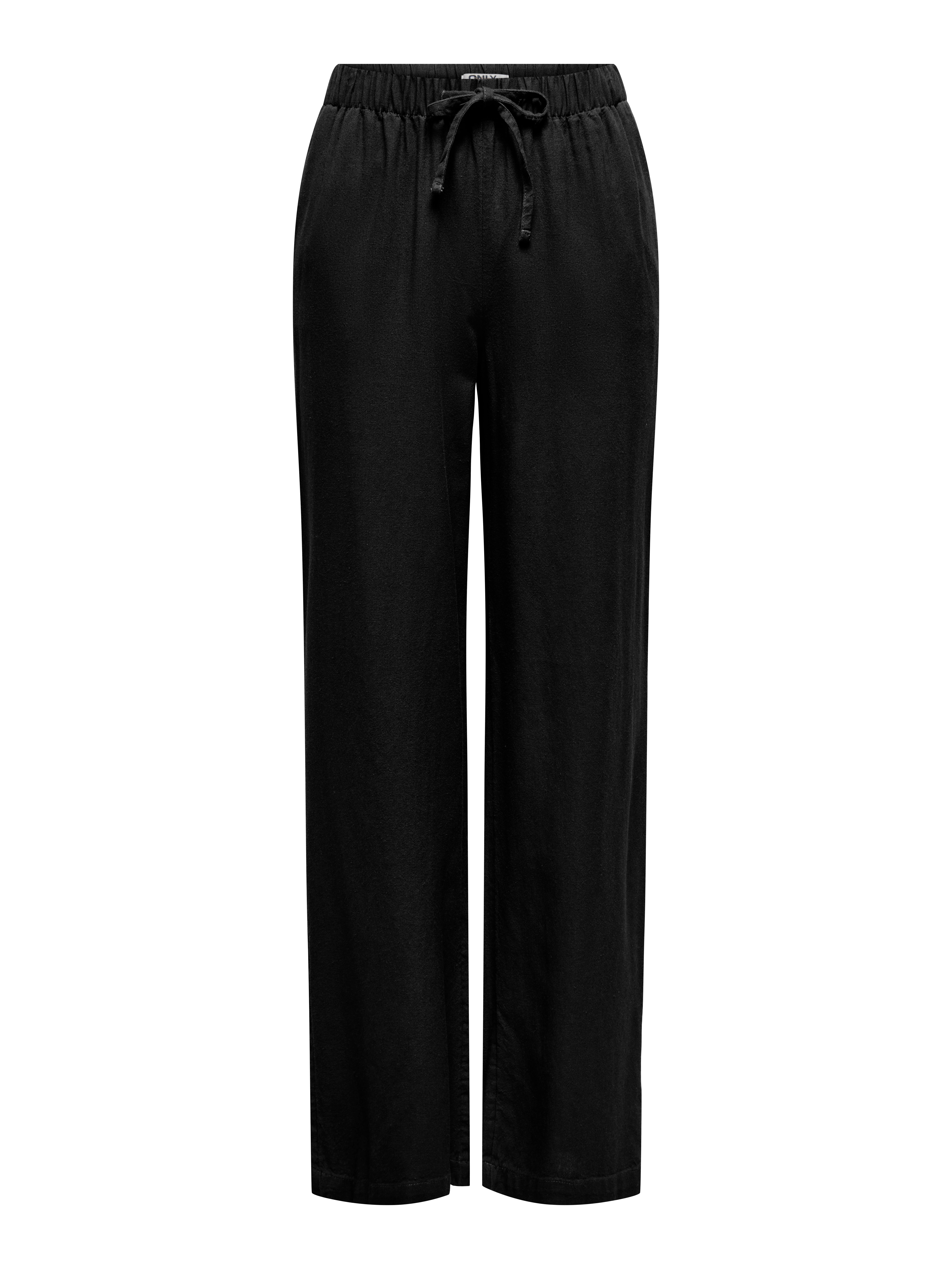 Thumbnail - Onlgoa Gerade Geschnitten Leinen Hose