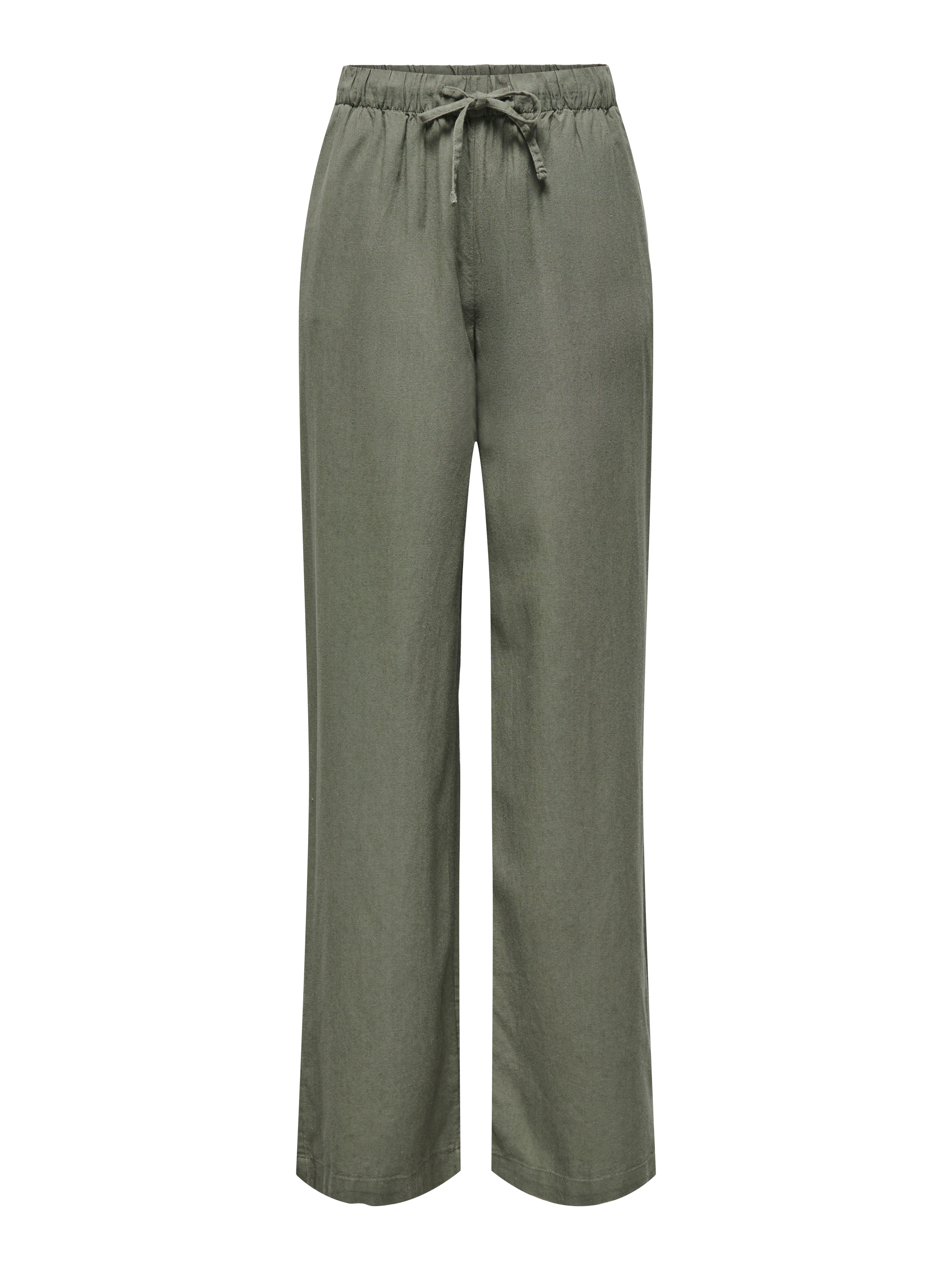 Thumbnail - Onlgoa Gerade Geschnitten Leinen Hose