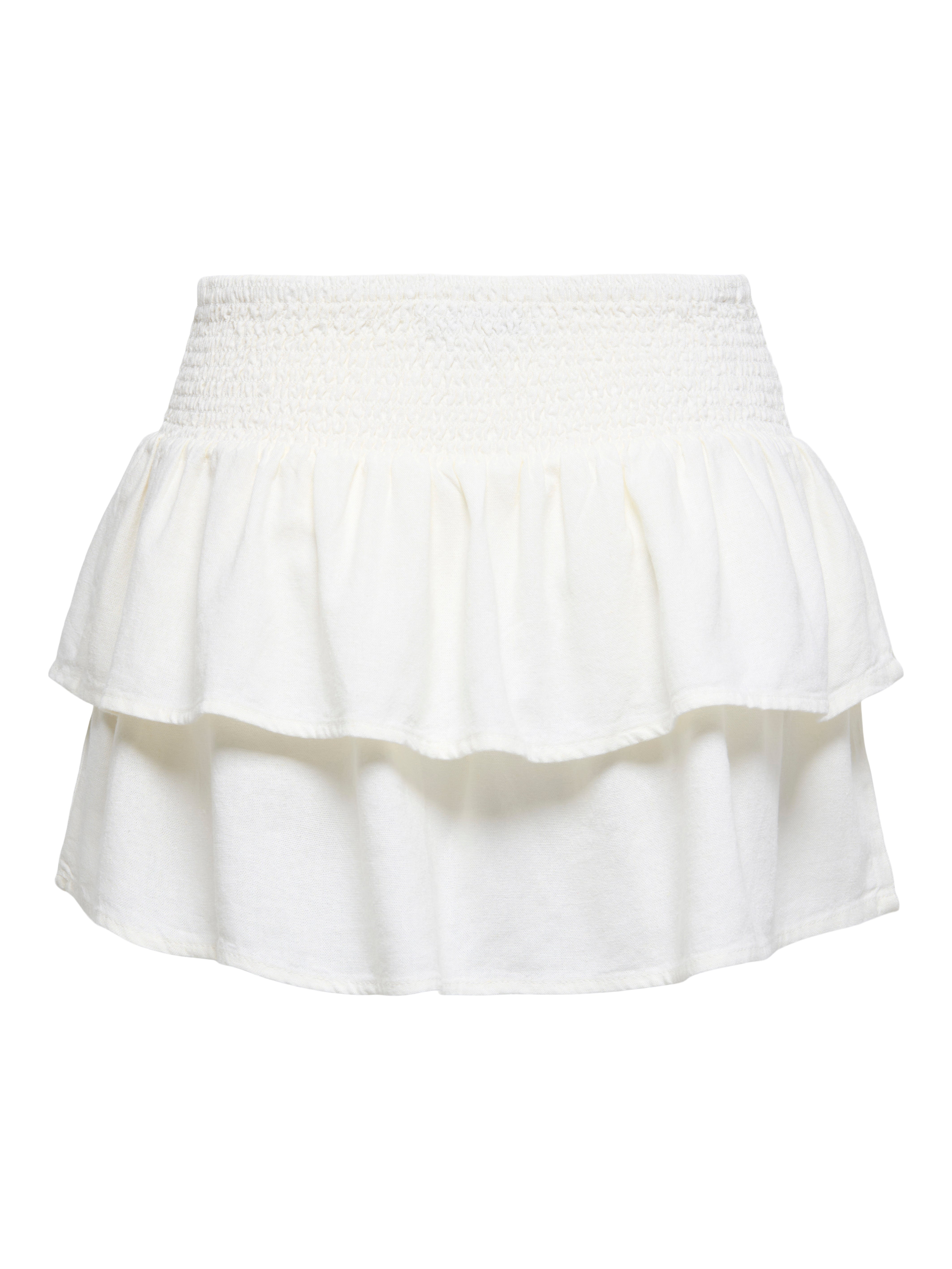 Thumbnail - Onlgoa Leinen Rock Kurzer Rock