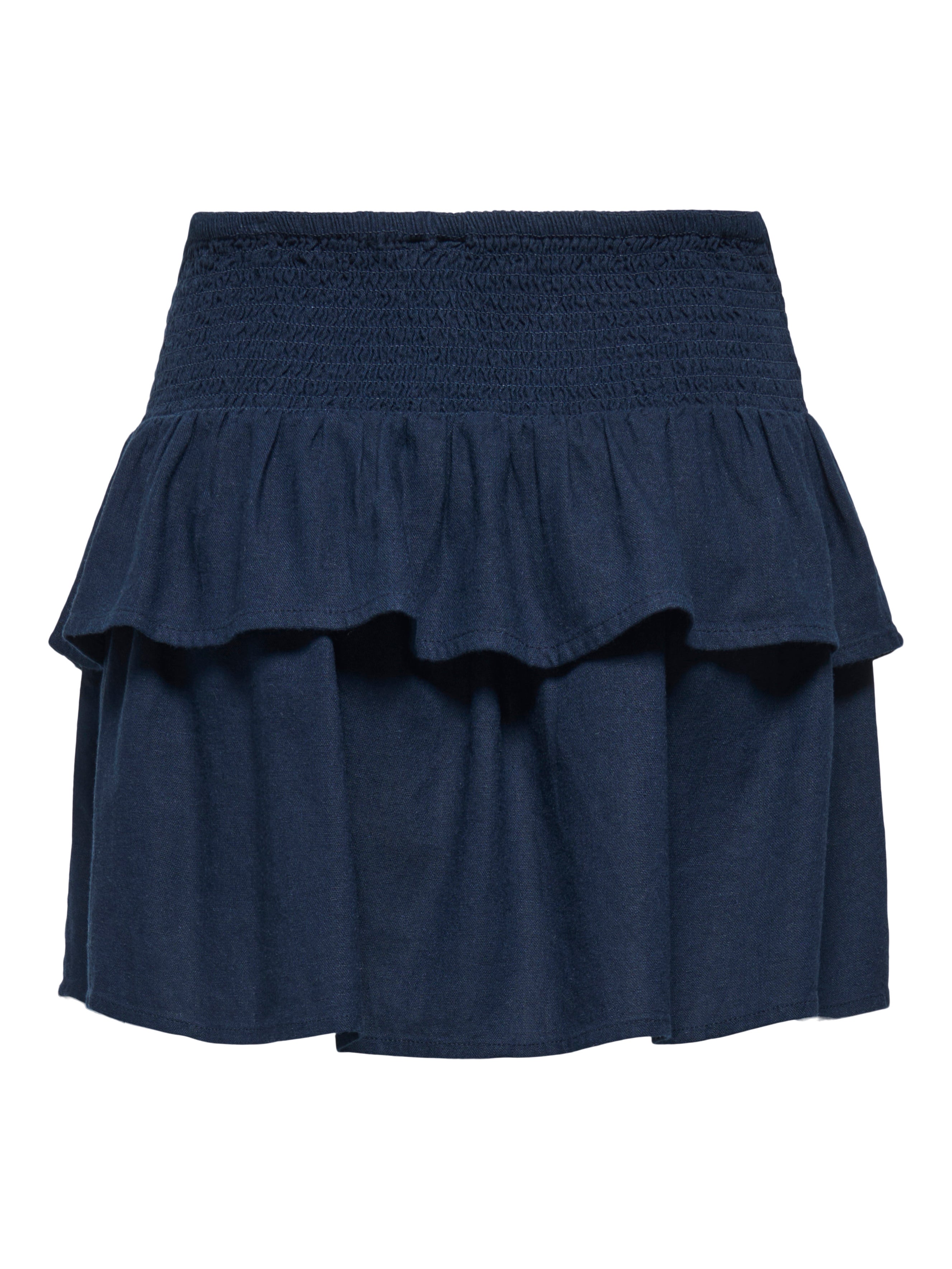 Thumbnail - Onlgoa Leinen Rock Kurzer Rock