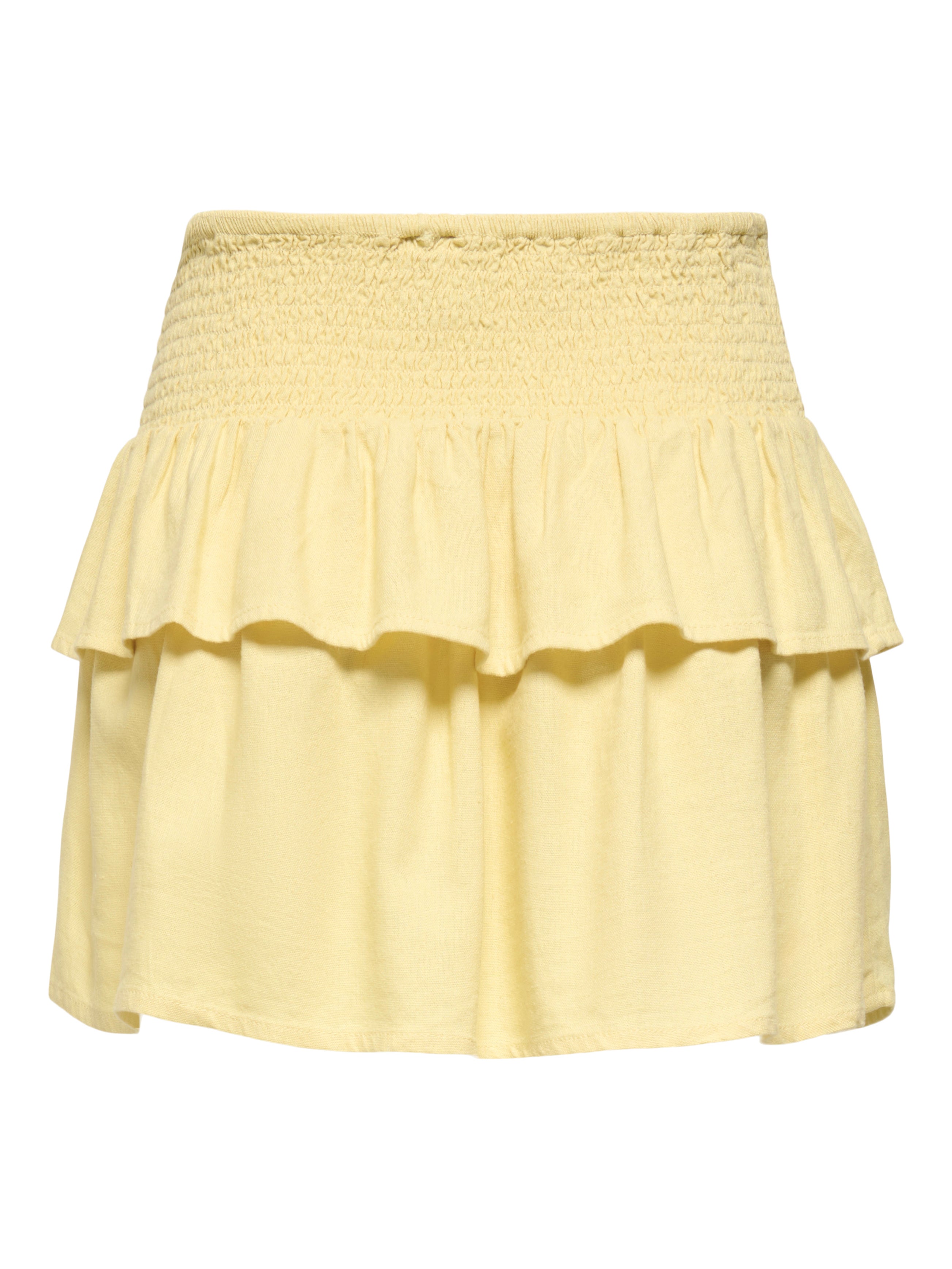 Thumbnail - Onlgoa Leinen Rock Kurzer Rock