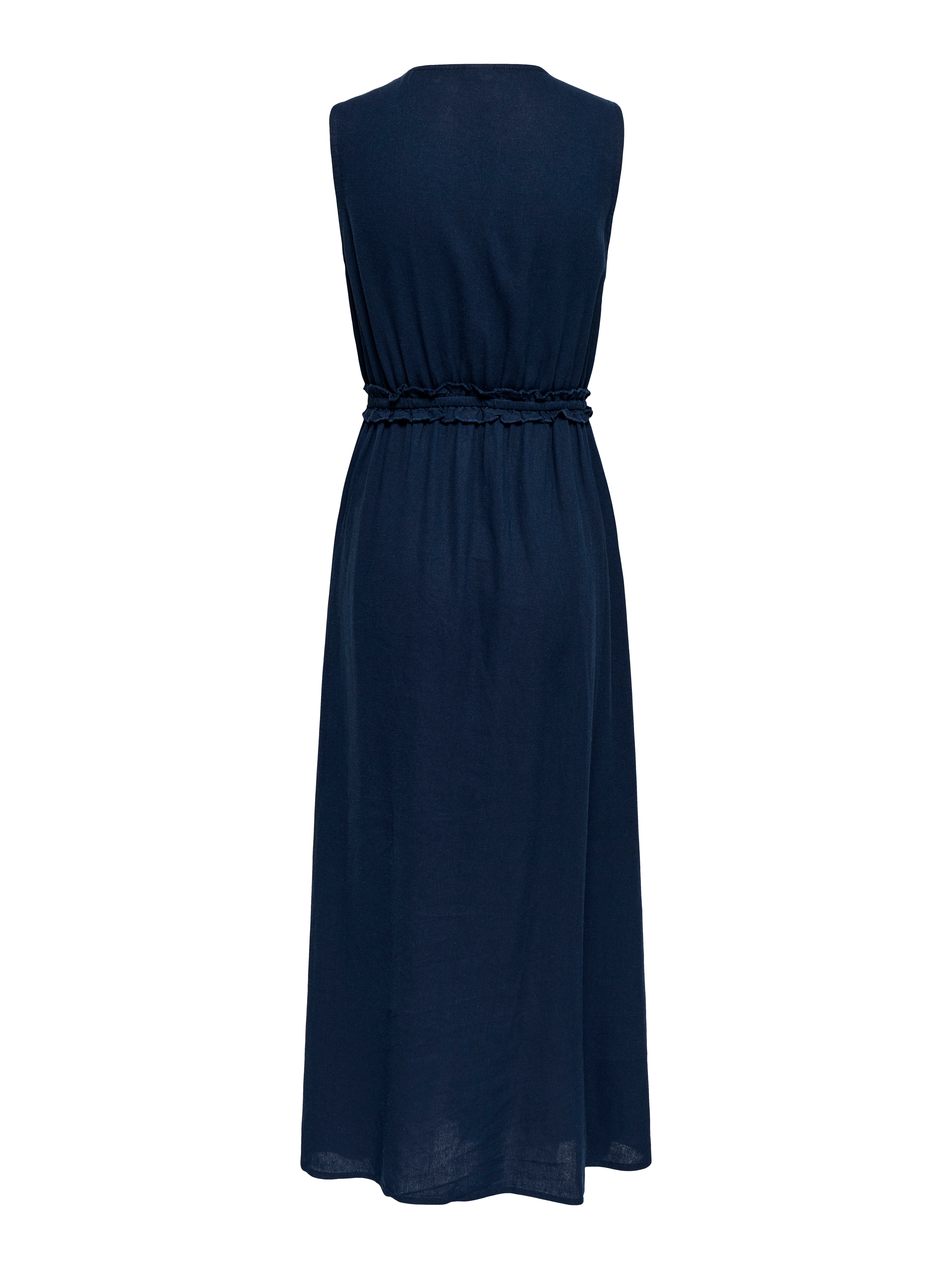 Thumbnail - Onlgoa Leinen Langes Kleid