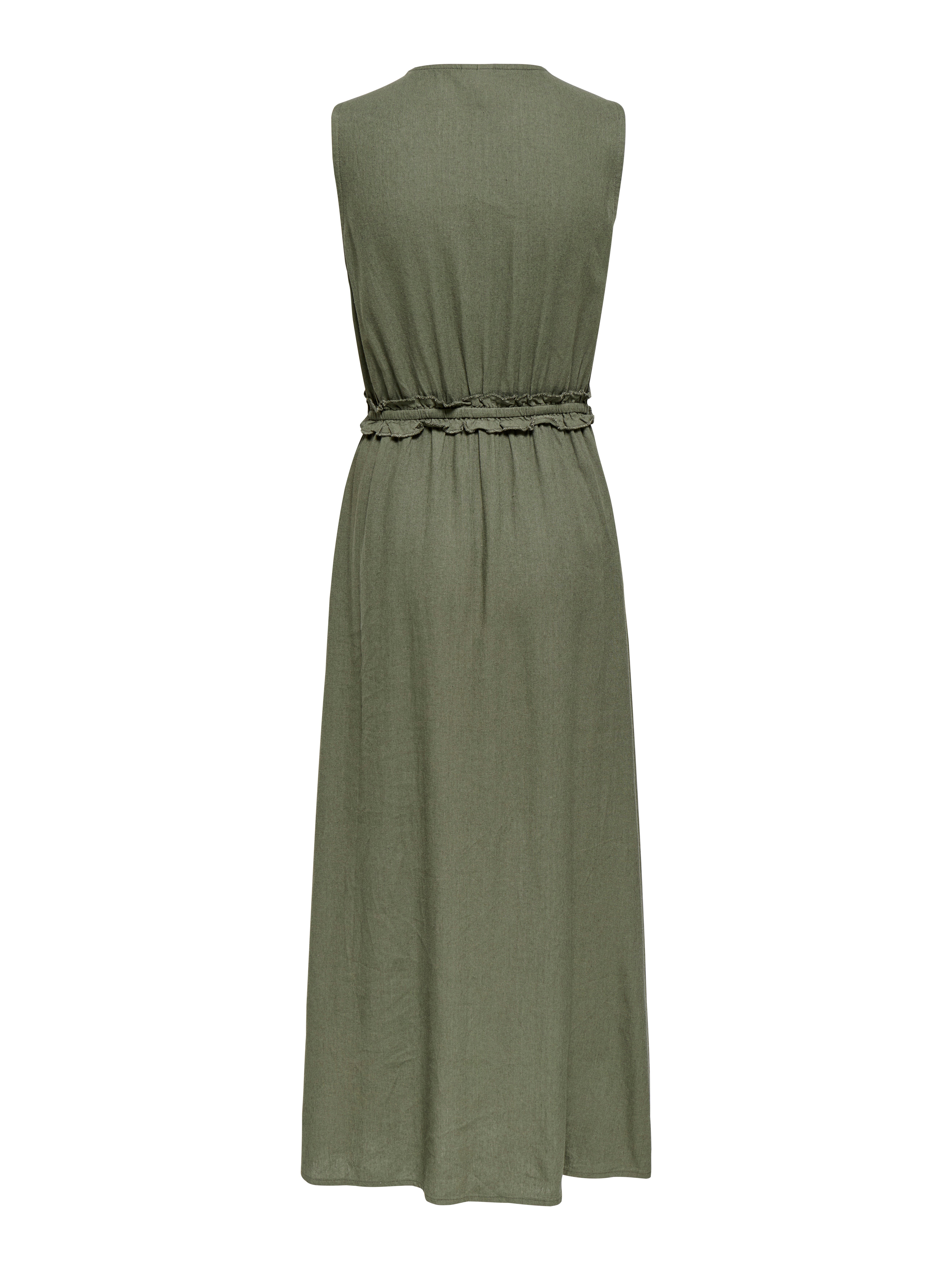 Thumbnail - Onlgoa Leinen Langes Kleid