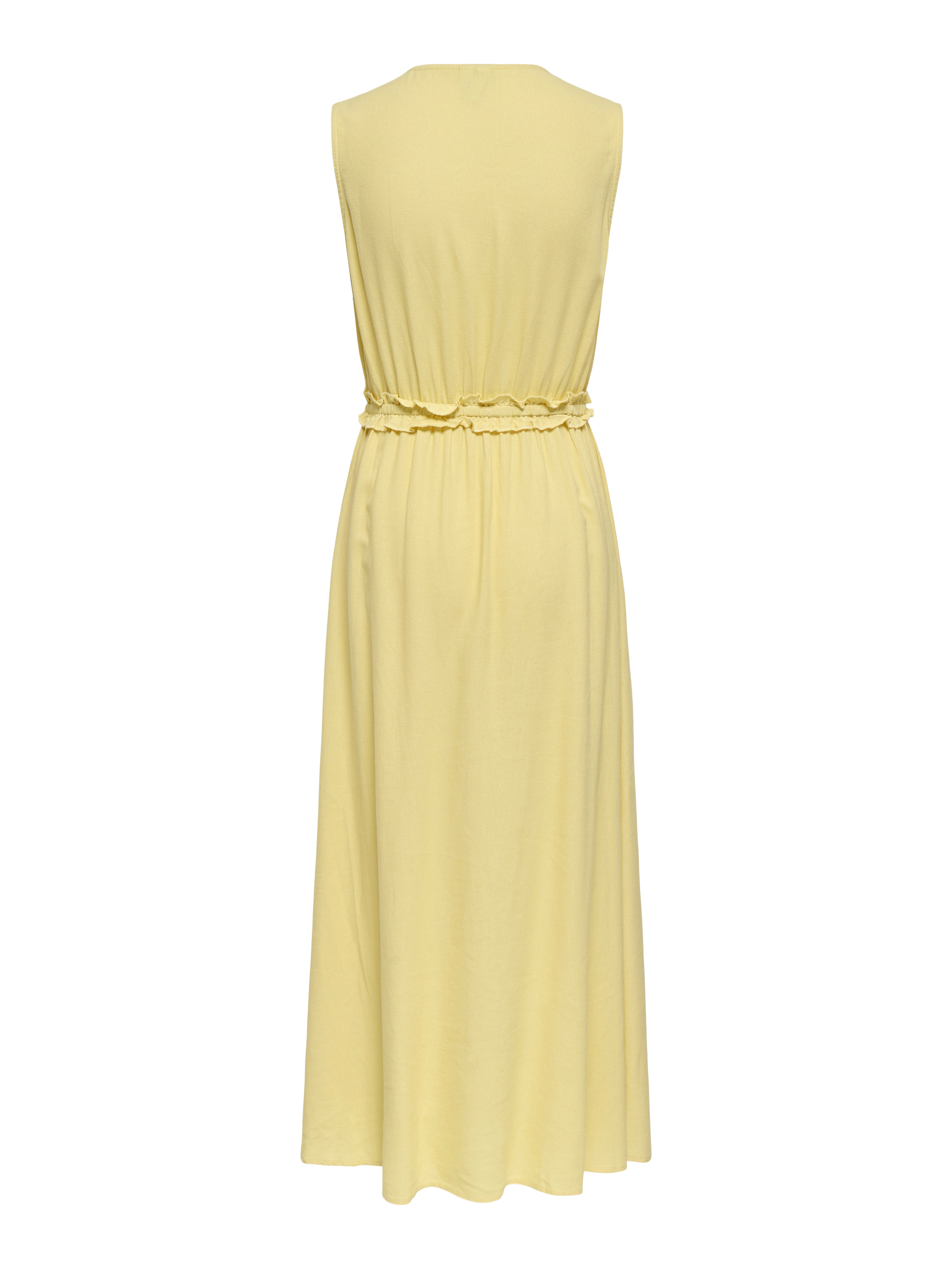 Thumbnail - Onlgoa Leinen Langes Kleid