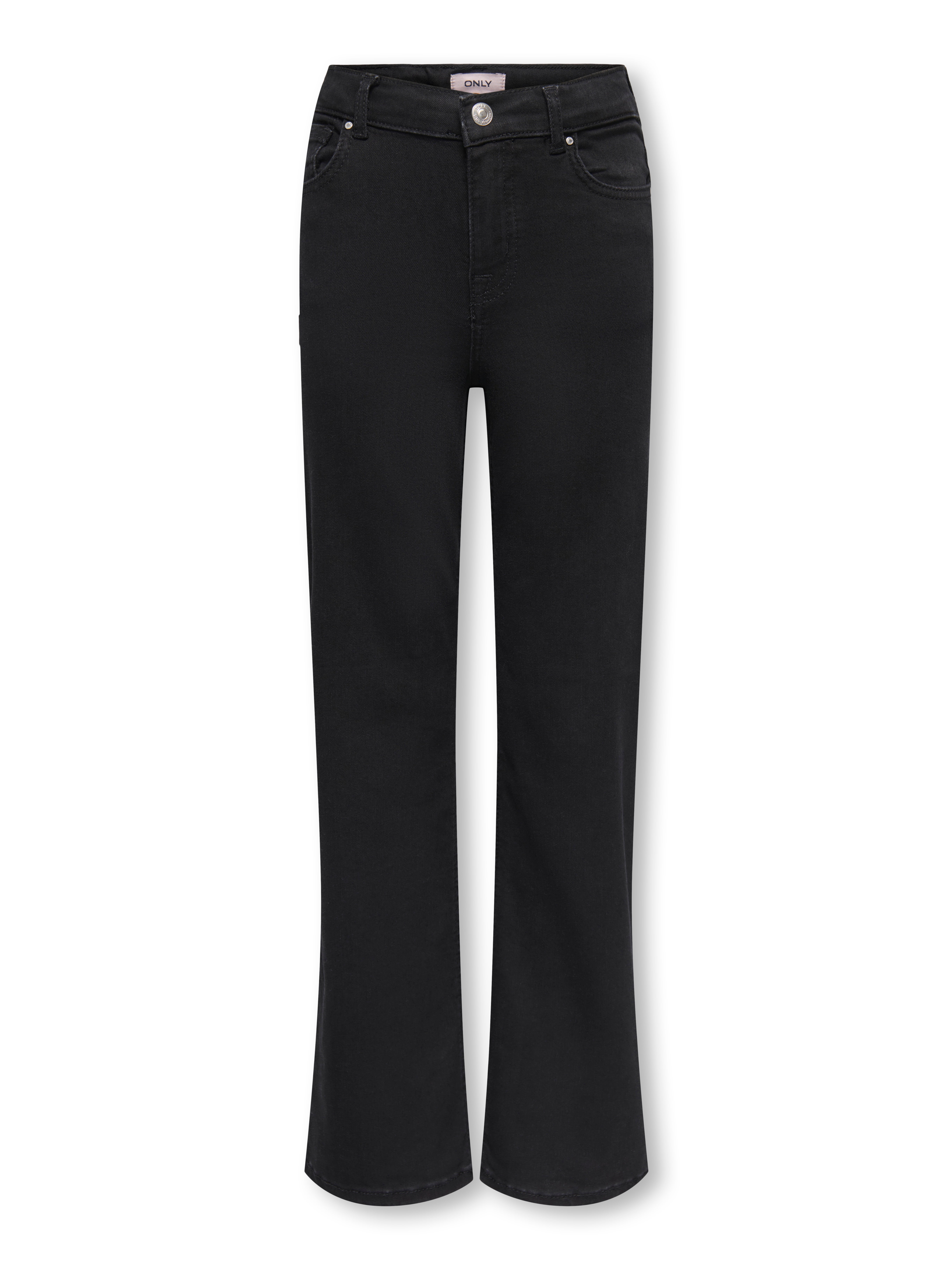 Kogmadison Mittlere Taille Weiter Beinschnitt Jeans