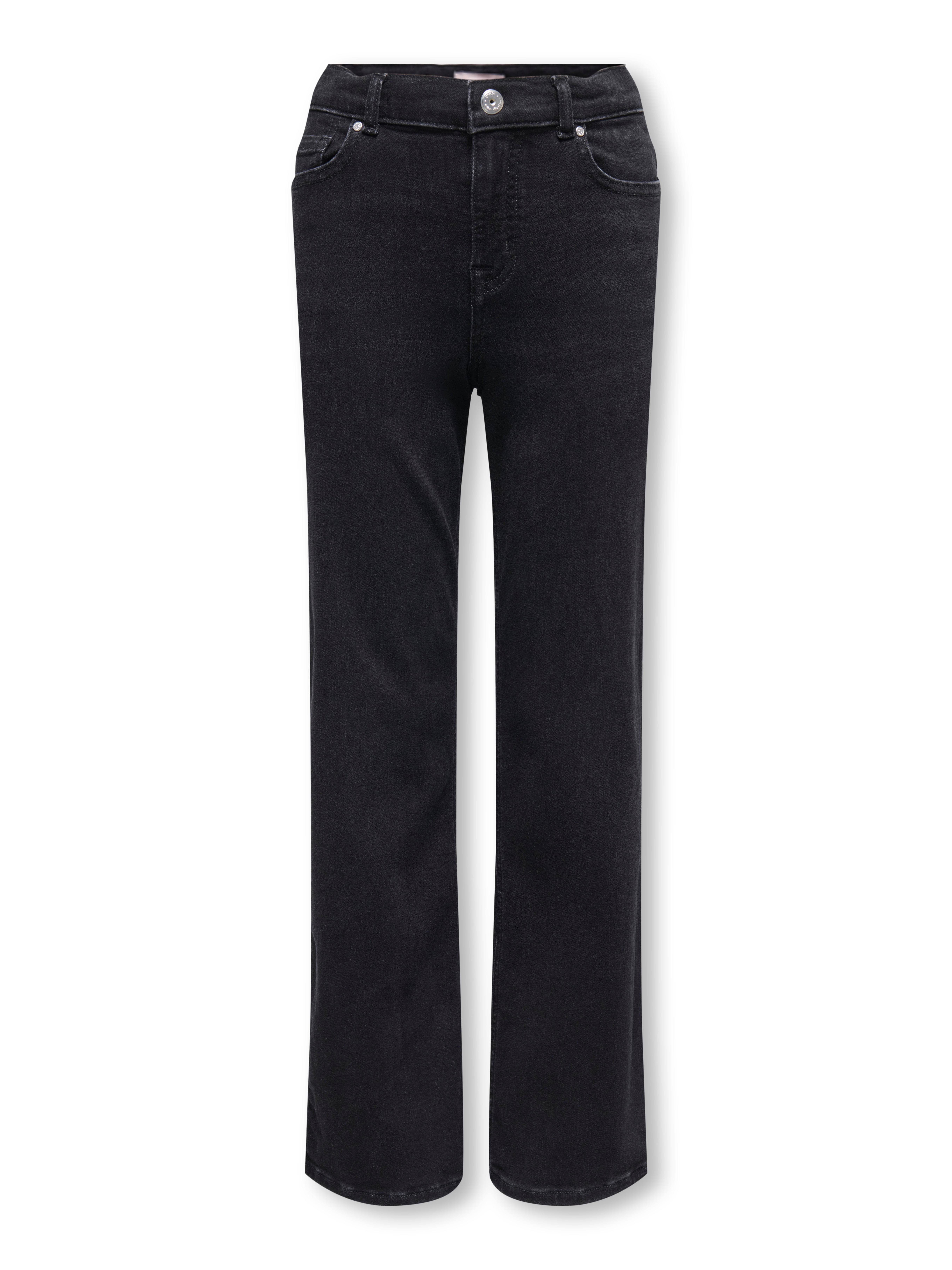 Kogmadison Mittlere Taille Weiter Beinschnitt Jeans