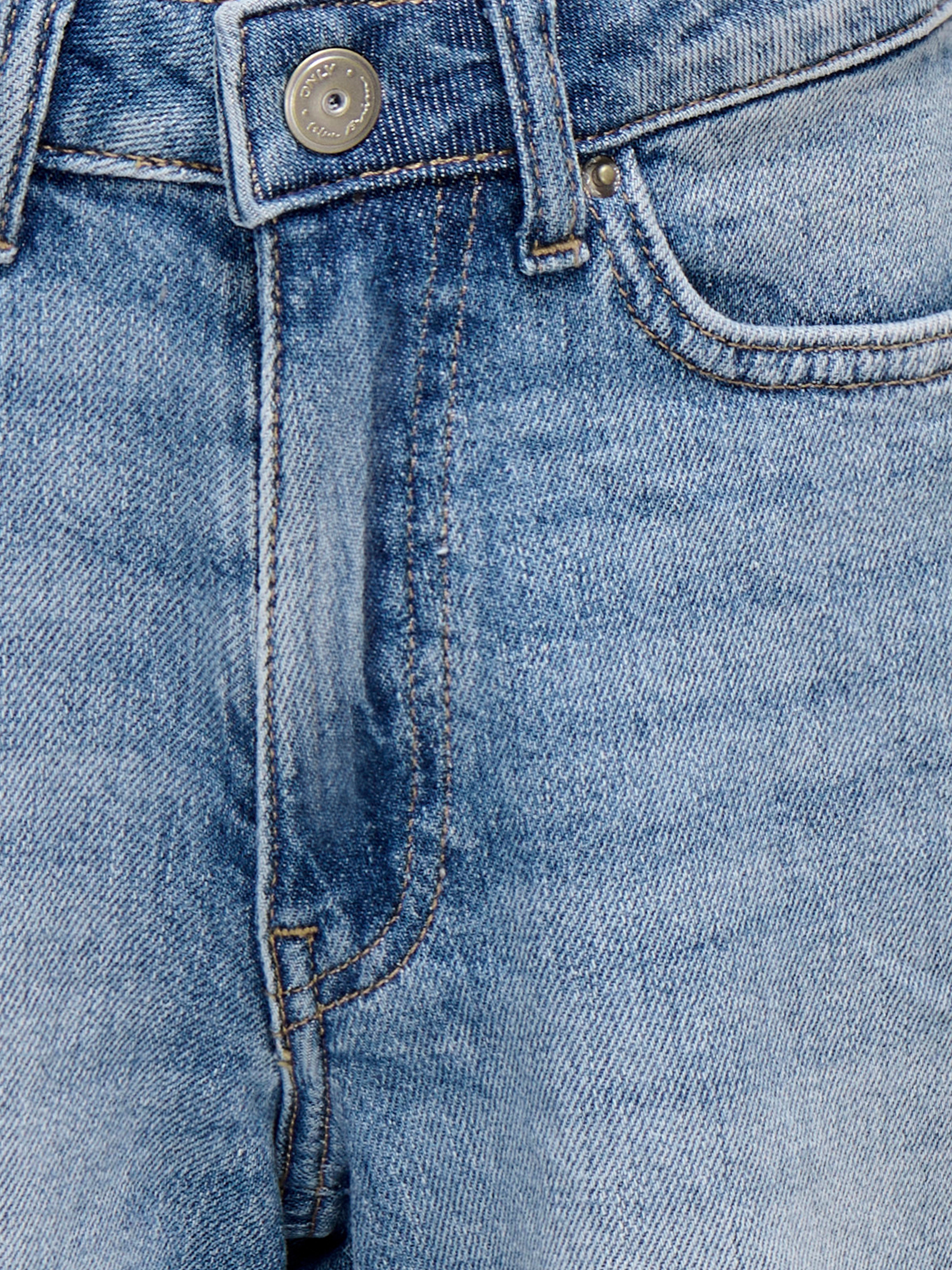 Thumbnail - Kogjosephine Hohe Taille Normal Geschnitten Jeans-shorts