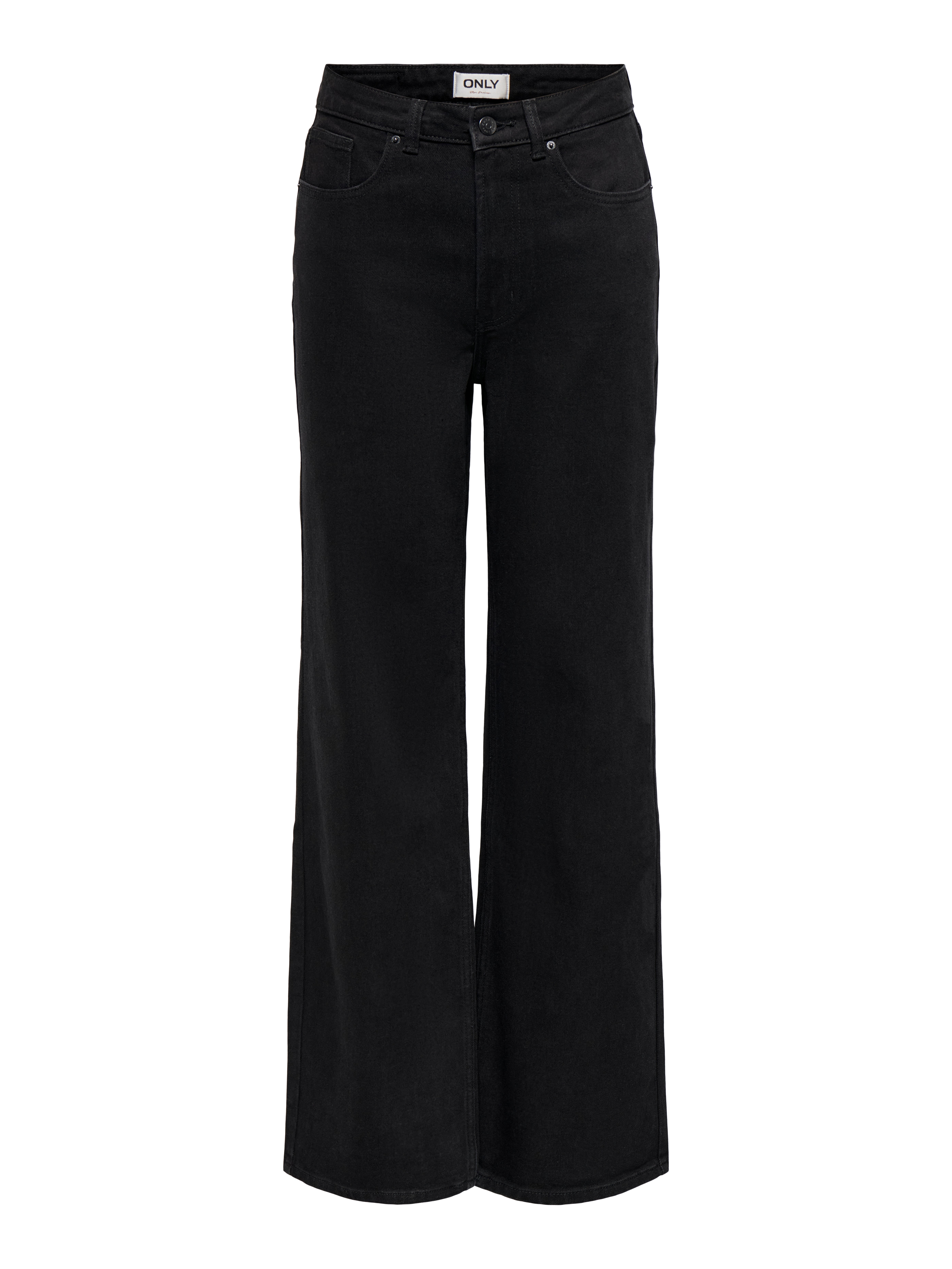 Onljuicy Hohe Taille Weiter Beinschnitt Jeans