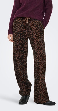Only onllone aop leo 2-way s/l top jrs cloud dancer leo aop