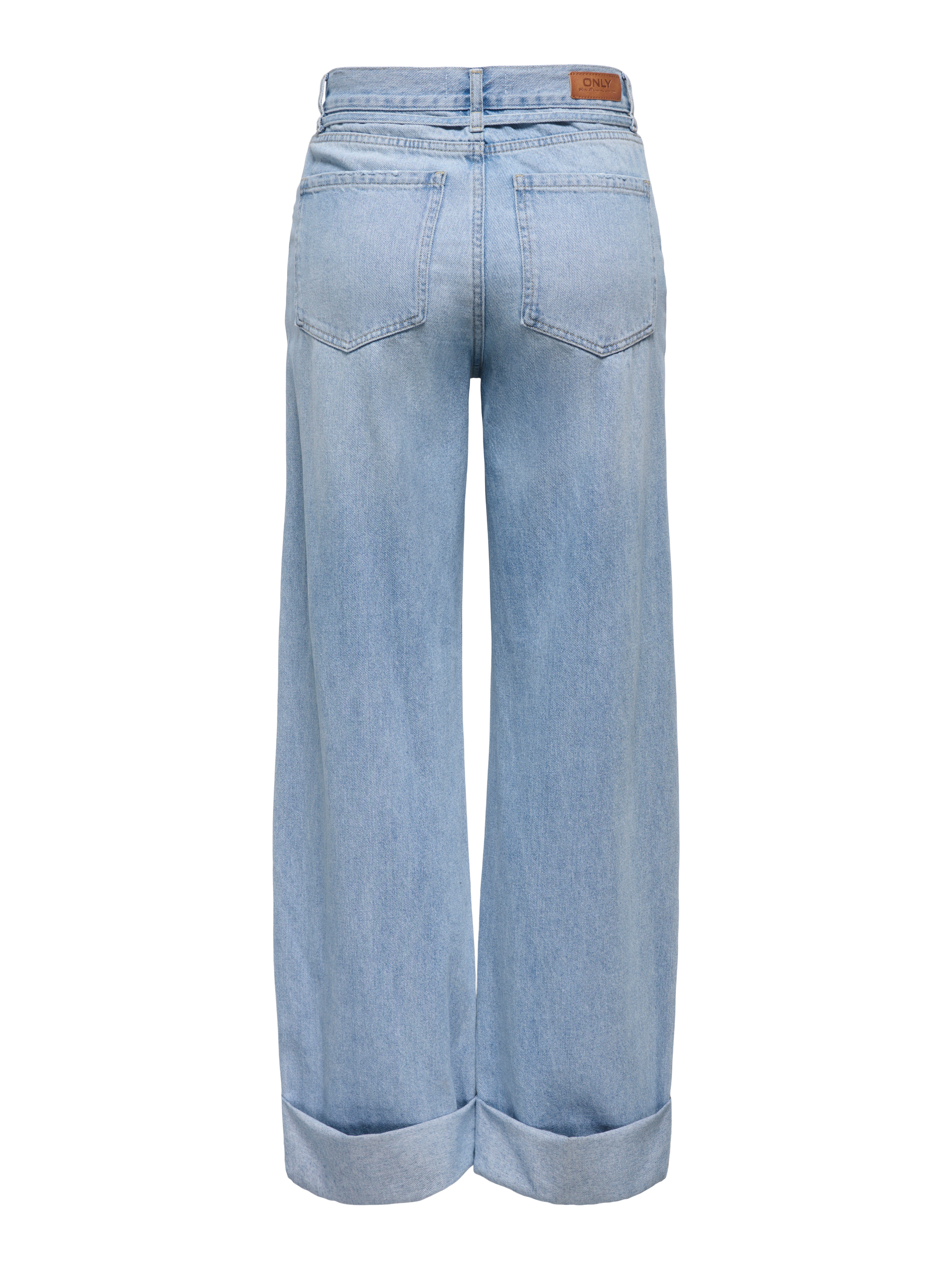Thumbnail - Onlbroome Hohe Taille Weiter Beinschnitt Jeans
