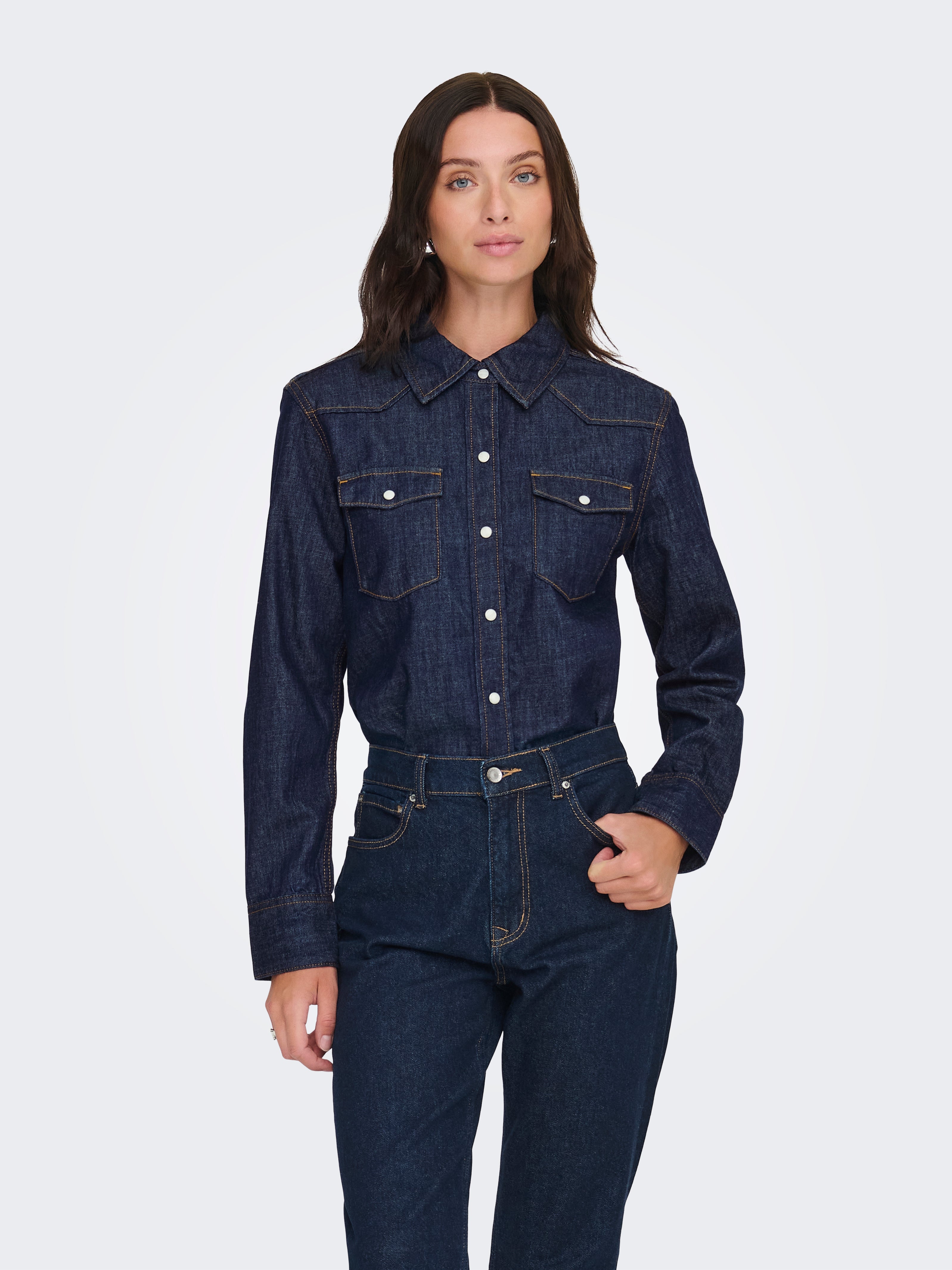 Onlcharlize Jeanshemd