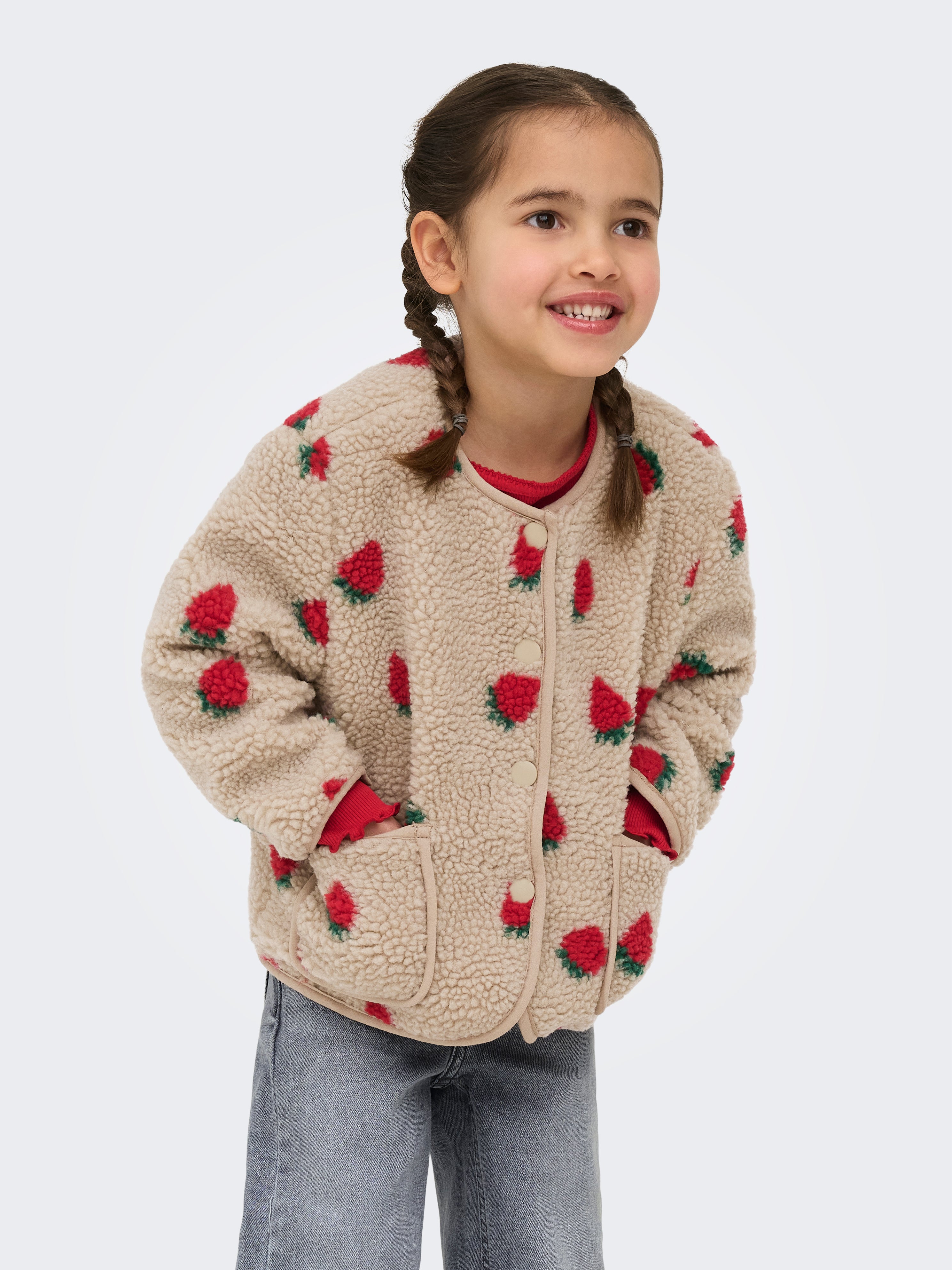 Kmghoky Teddyfell Jacke