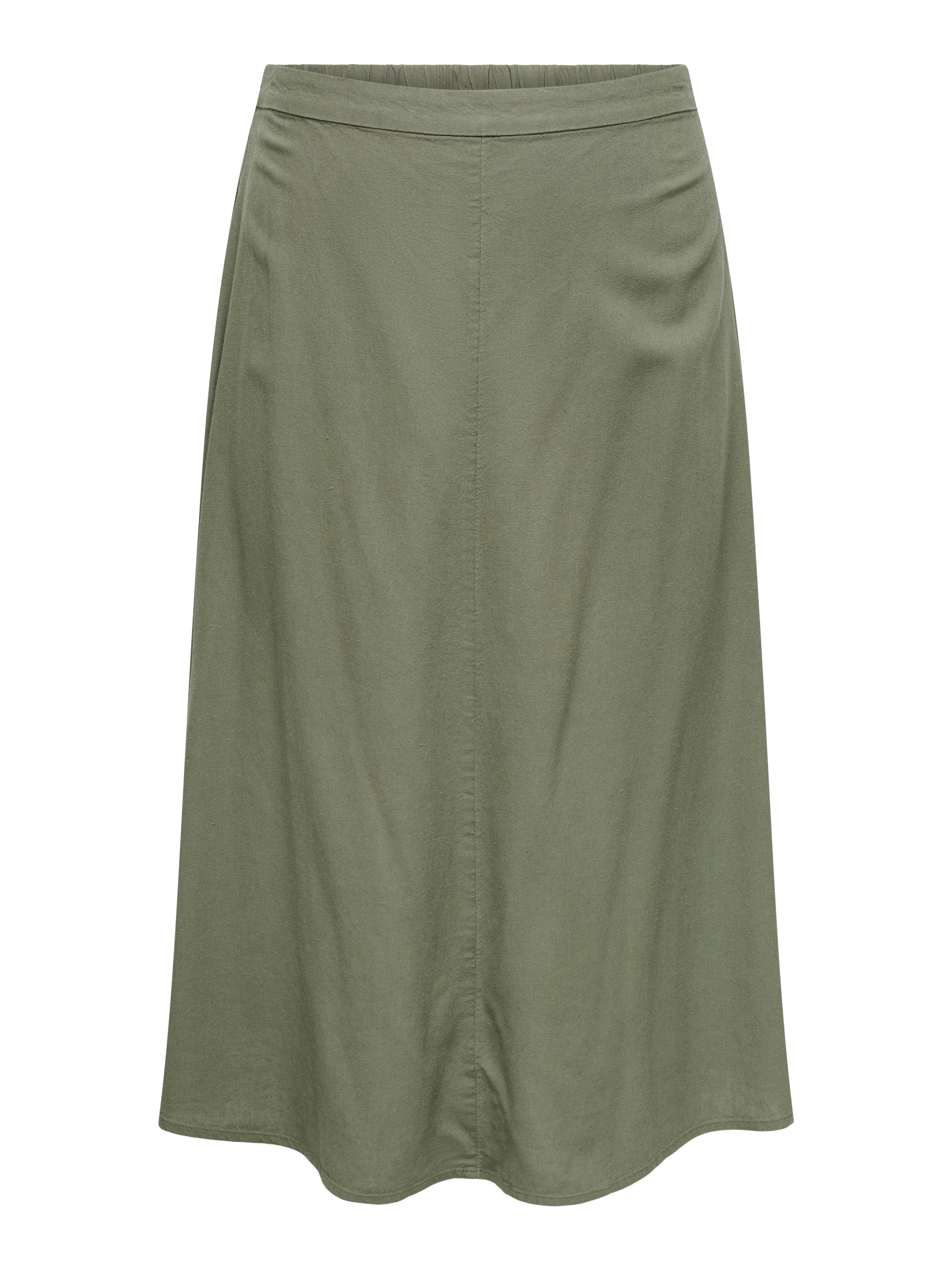 Thumbnail - Cargoa Leinen Rock Midirock