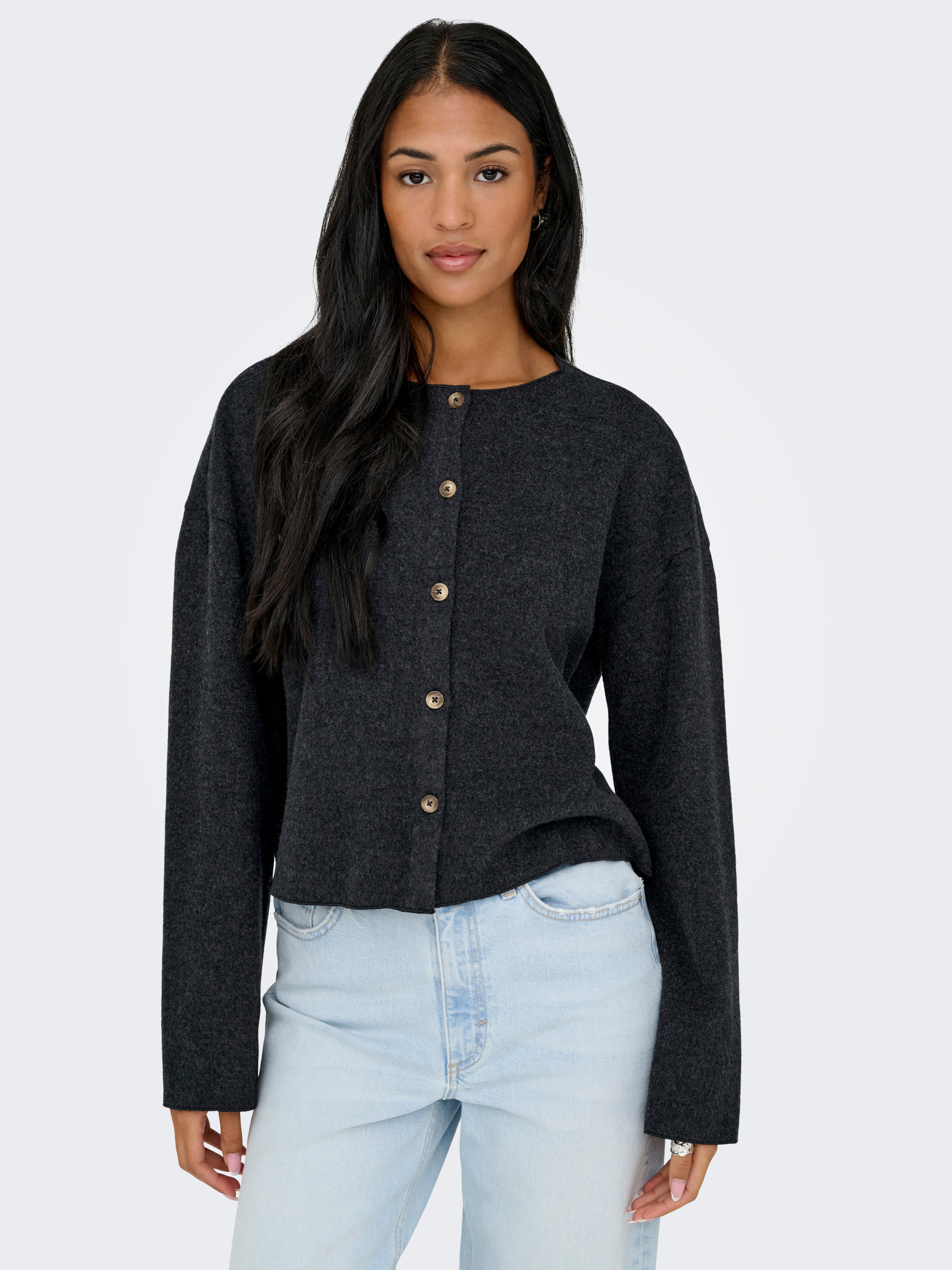 ONLMATTY Strickjacke | Dunkelgrau | ONLY®