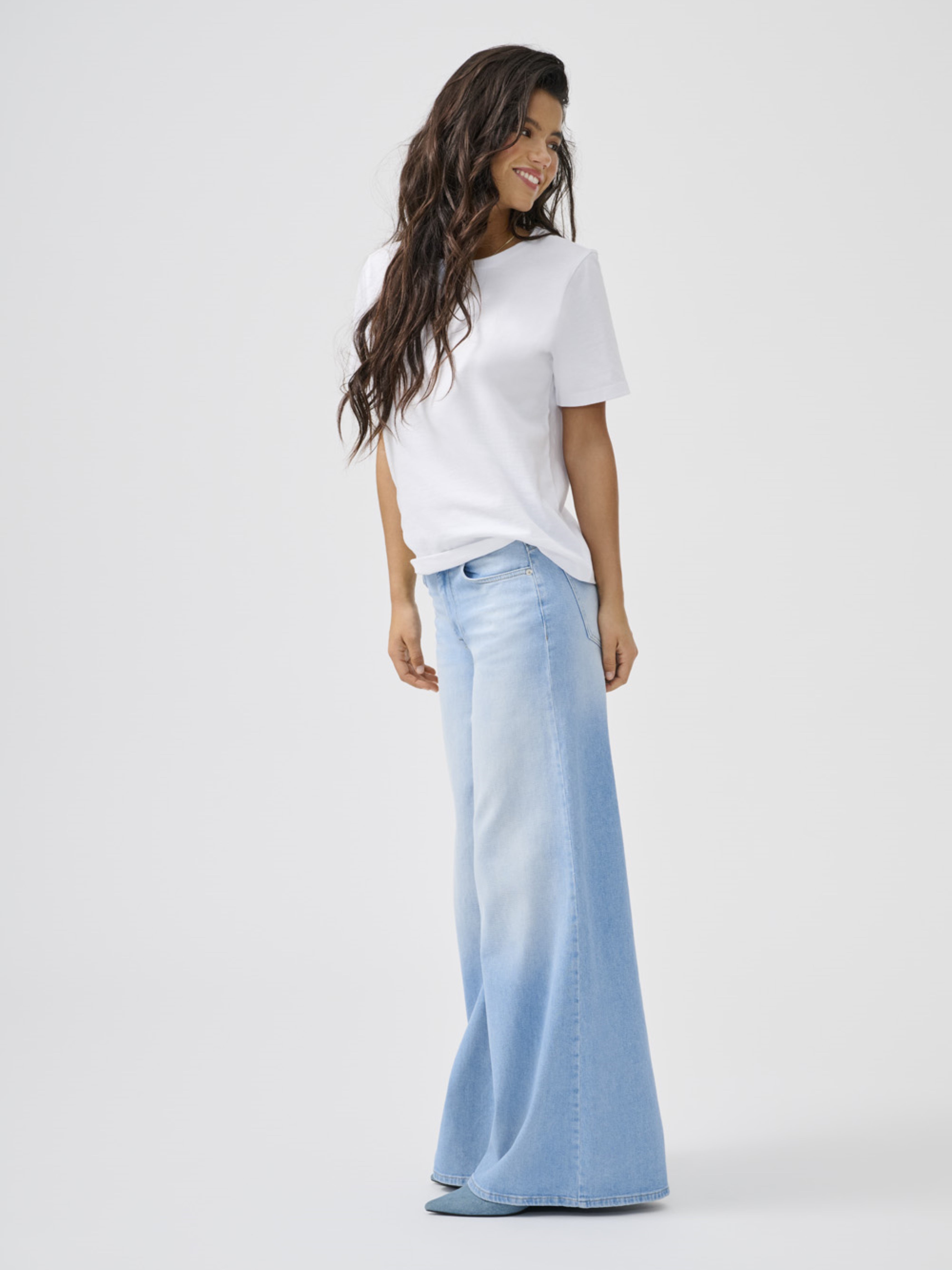 Onlcalifornia Mittlere Taille Flared Jeans
