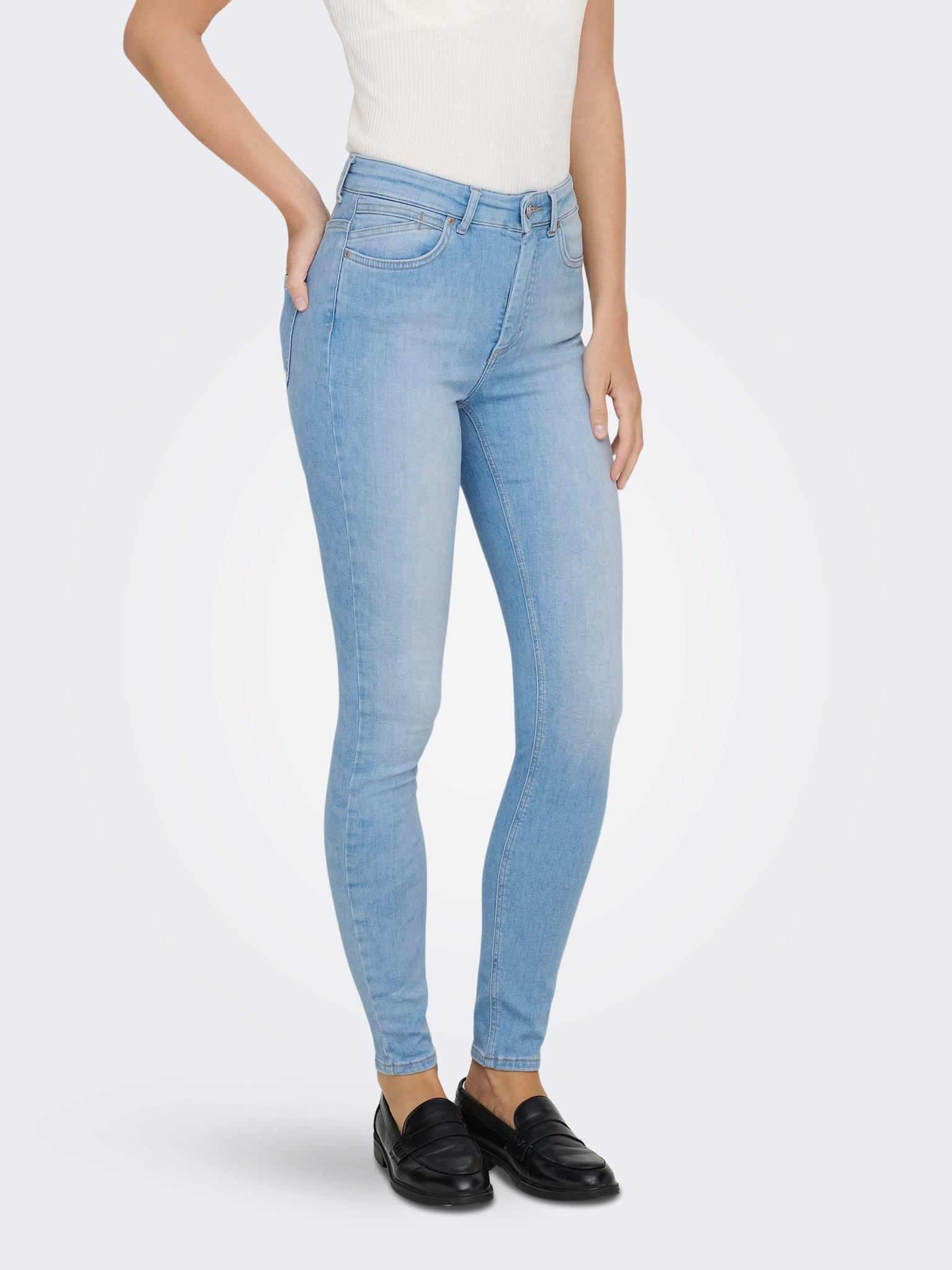 Onlblush Hohe Taille Skinny Fit Jeans