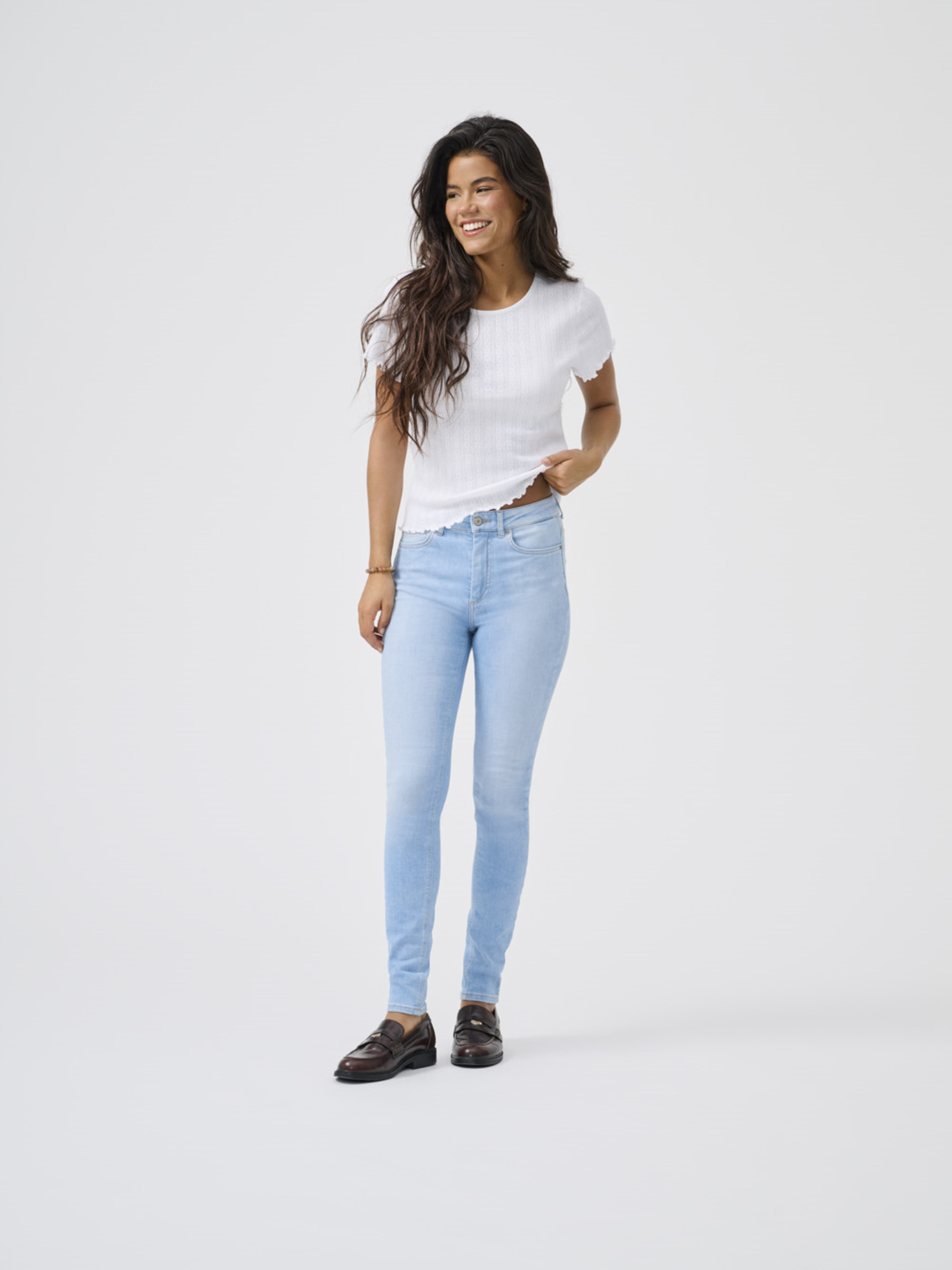 Thumbnail - Onlblush Hohe Taille Skinny Fit Jeans