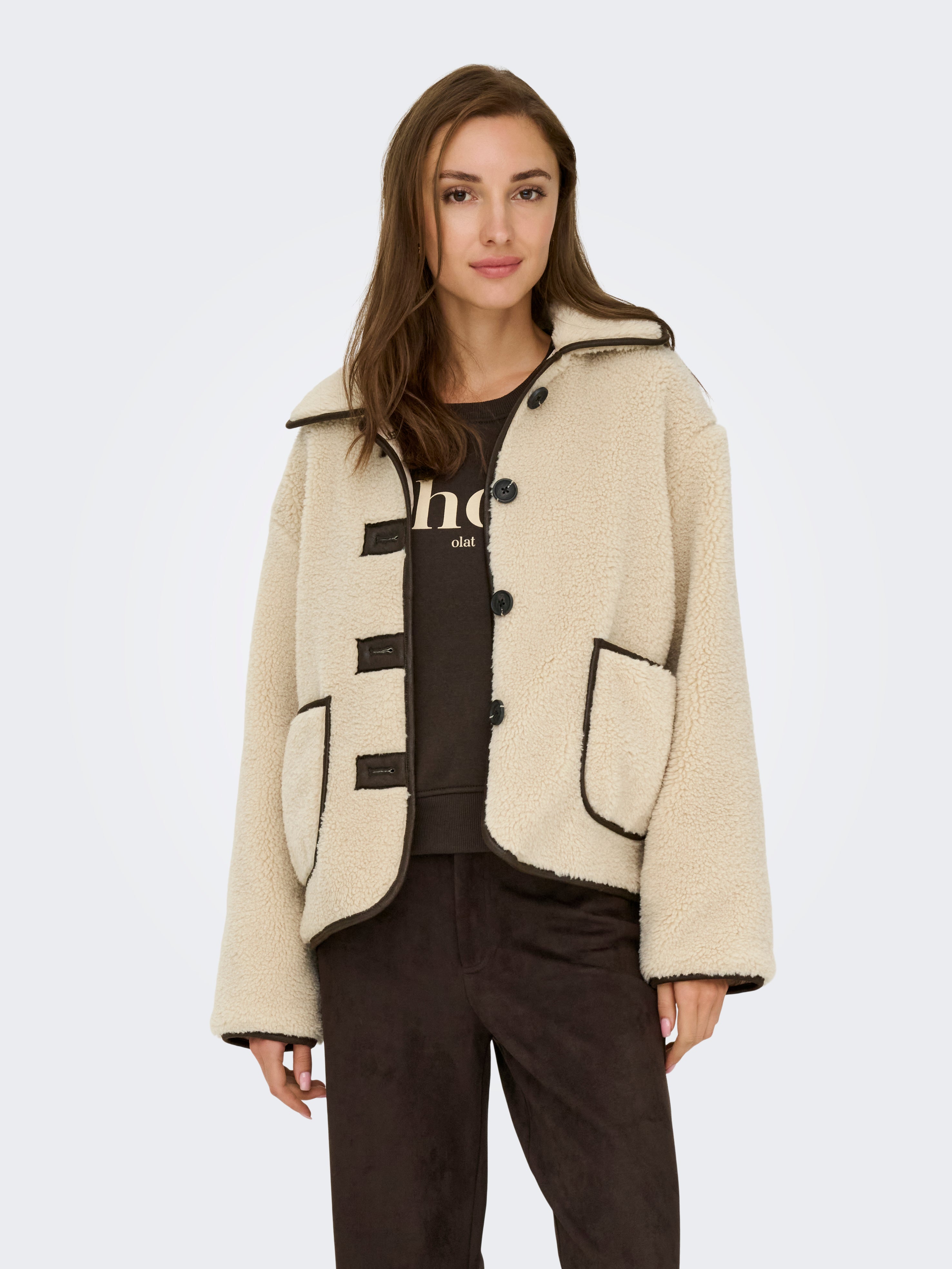 Jdynoella Teddyfell Jacke