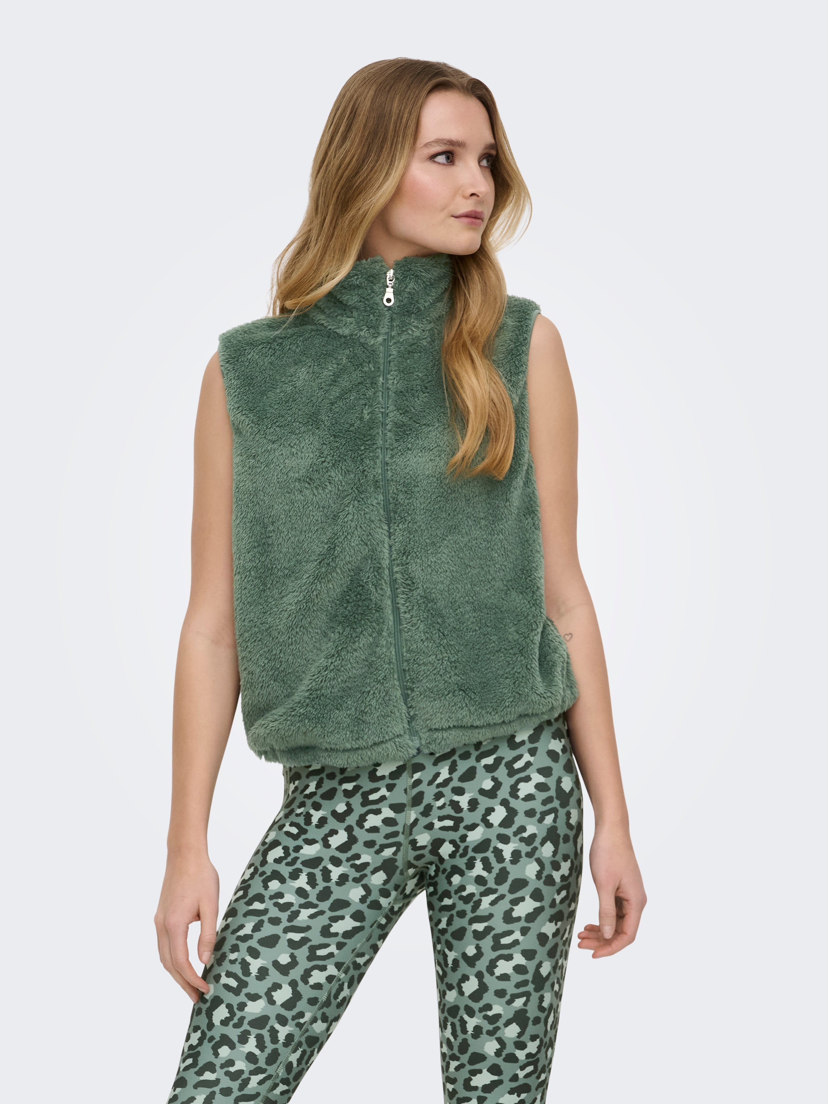 Onpcas-fluf Teddyfell Weste