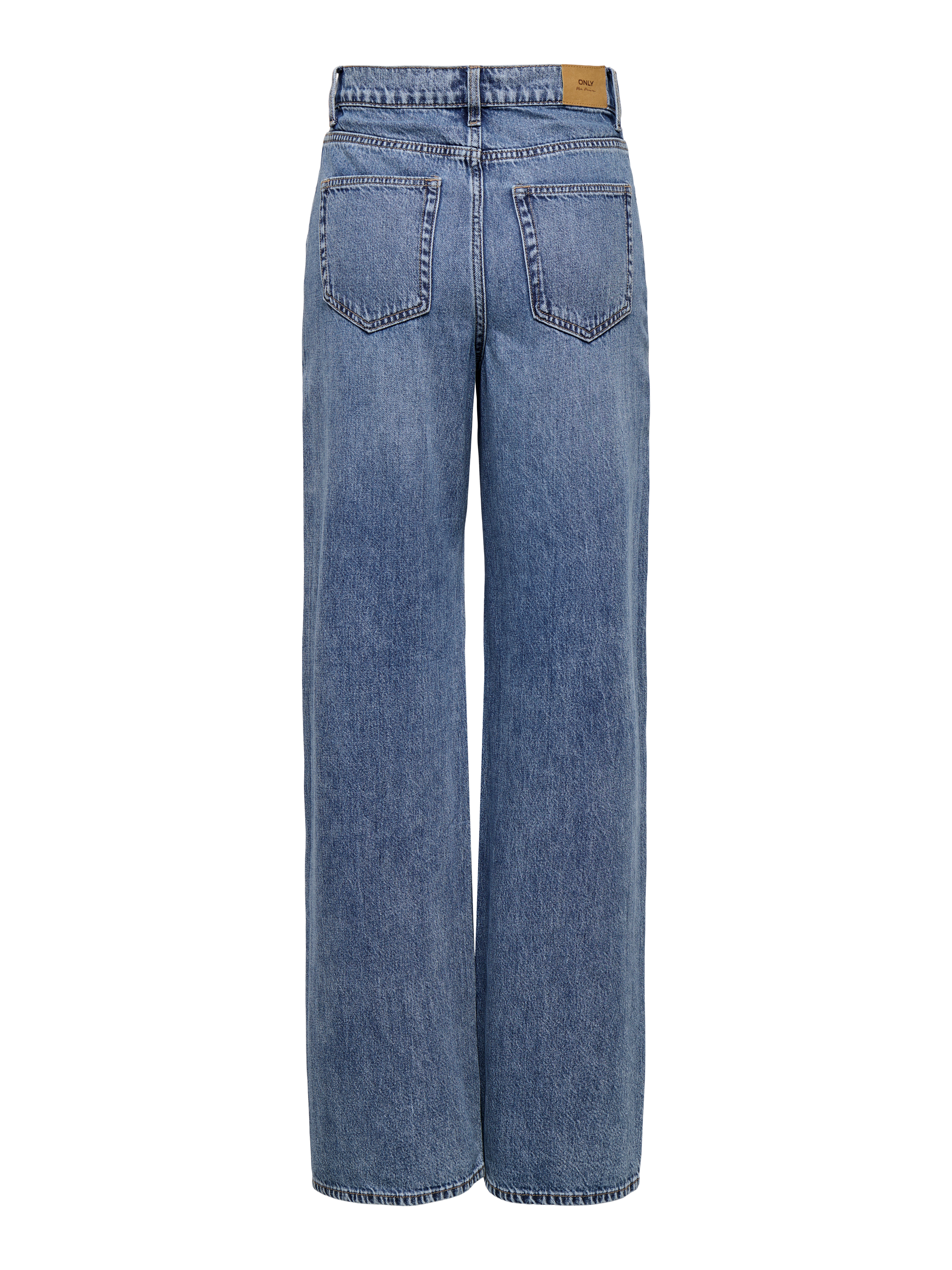 Thumbnail - Onlhope Mittlere Taille Weiter Beinschnitt Jeans