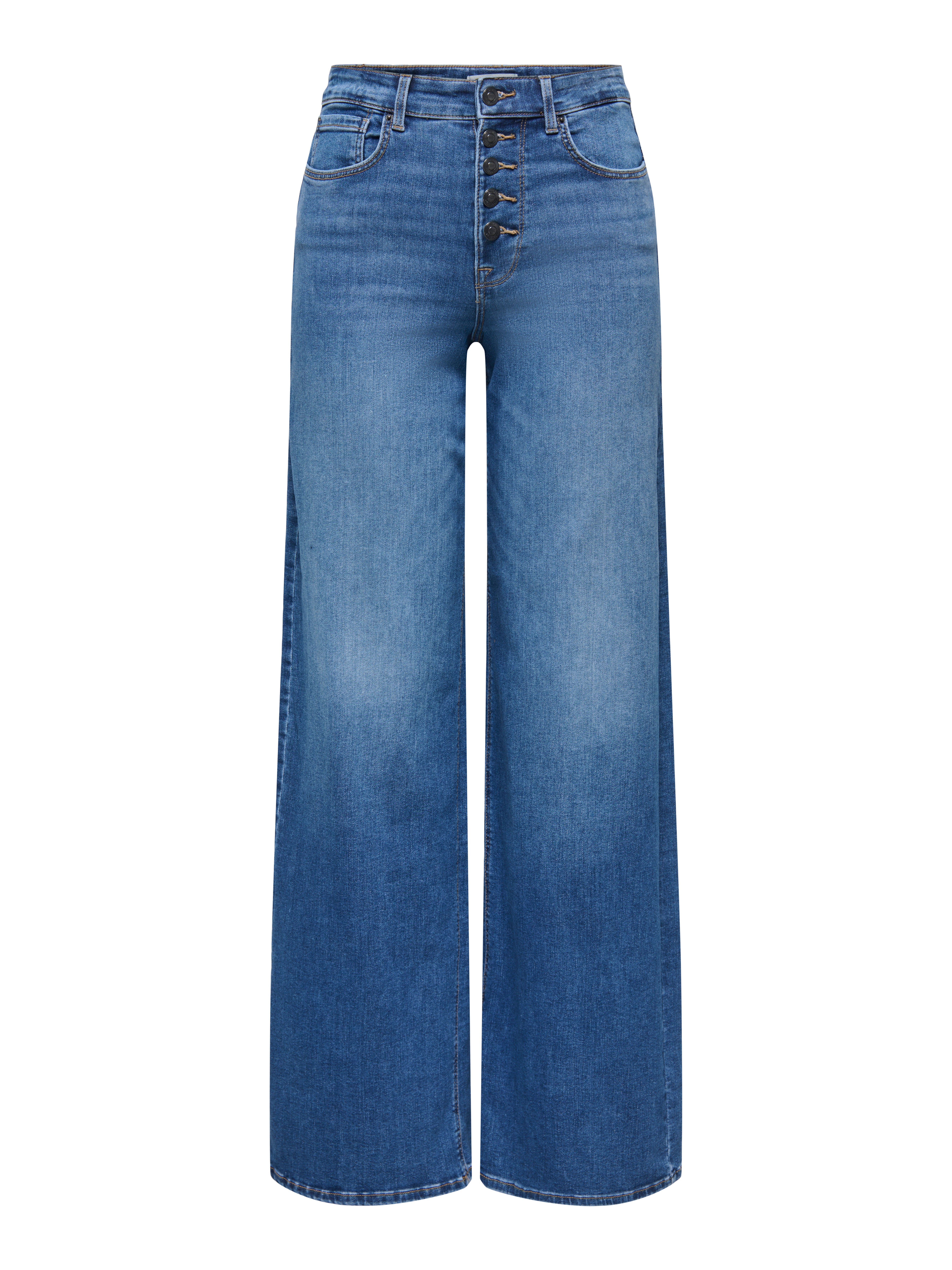 Thumbnail - Onlmadison Hohe Taille Weiter Beinschnitt Jeans