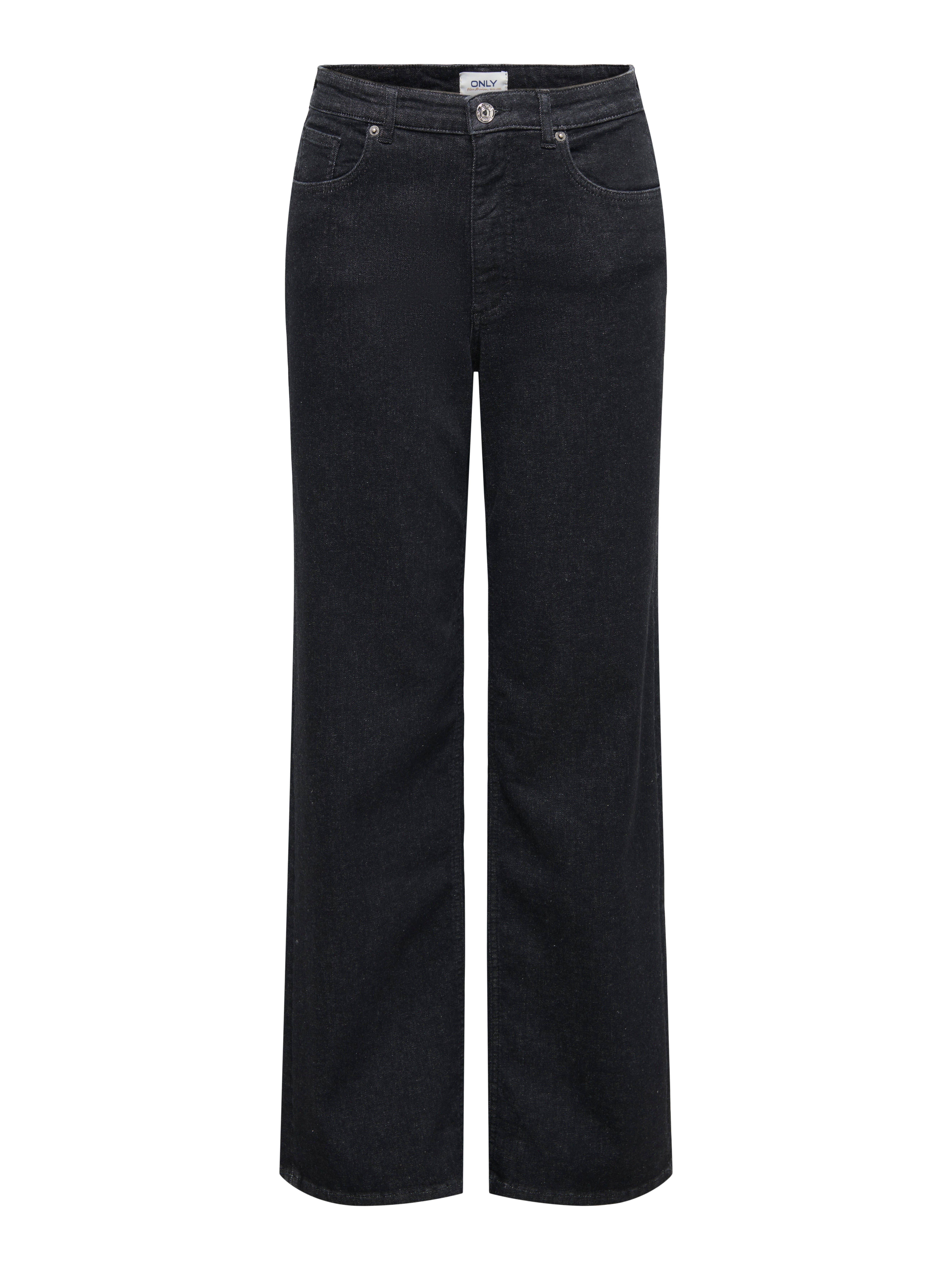 Thumbnail - Onljuicyhigh Hohe Taille Weiter Beinschnitt Jeans