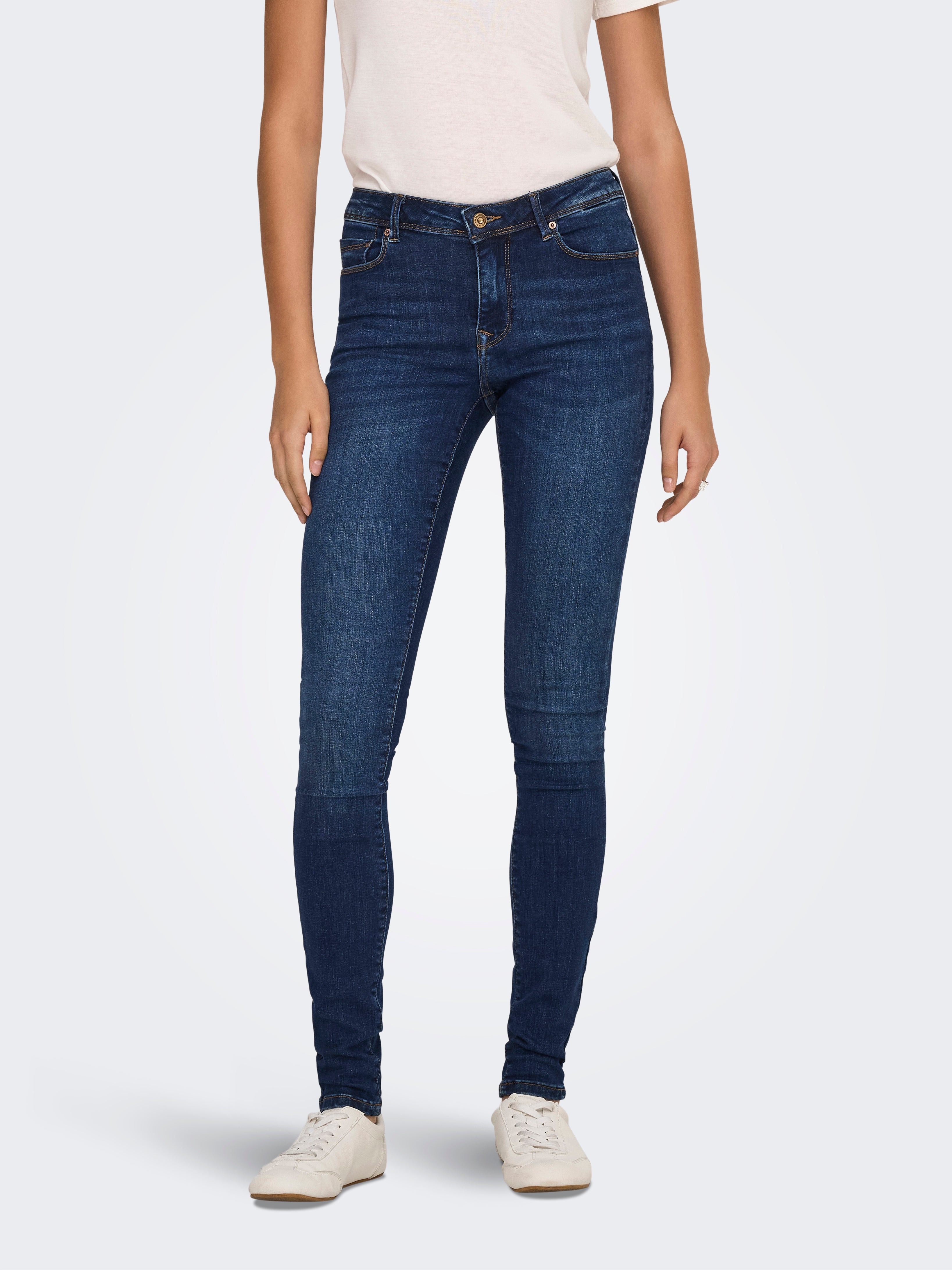 Thumbnail - Onlshape Mittlere Taille Skinny Fit Jeans