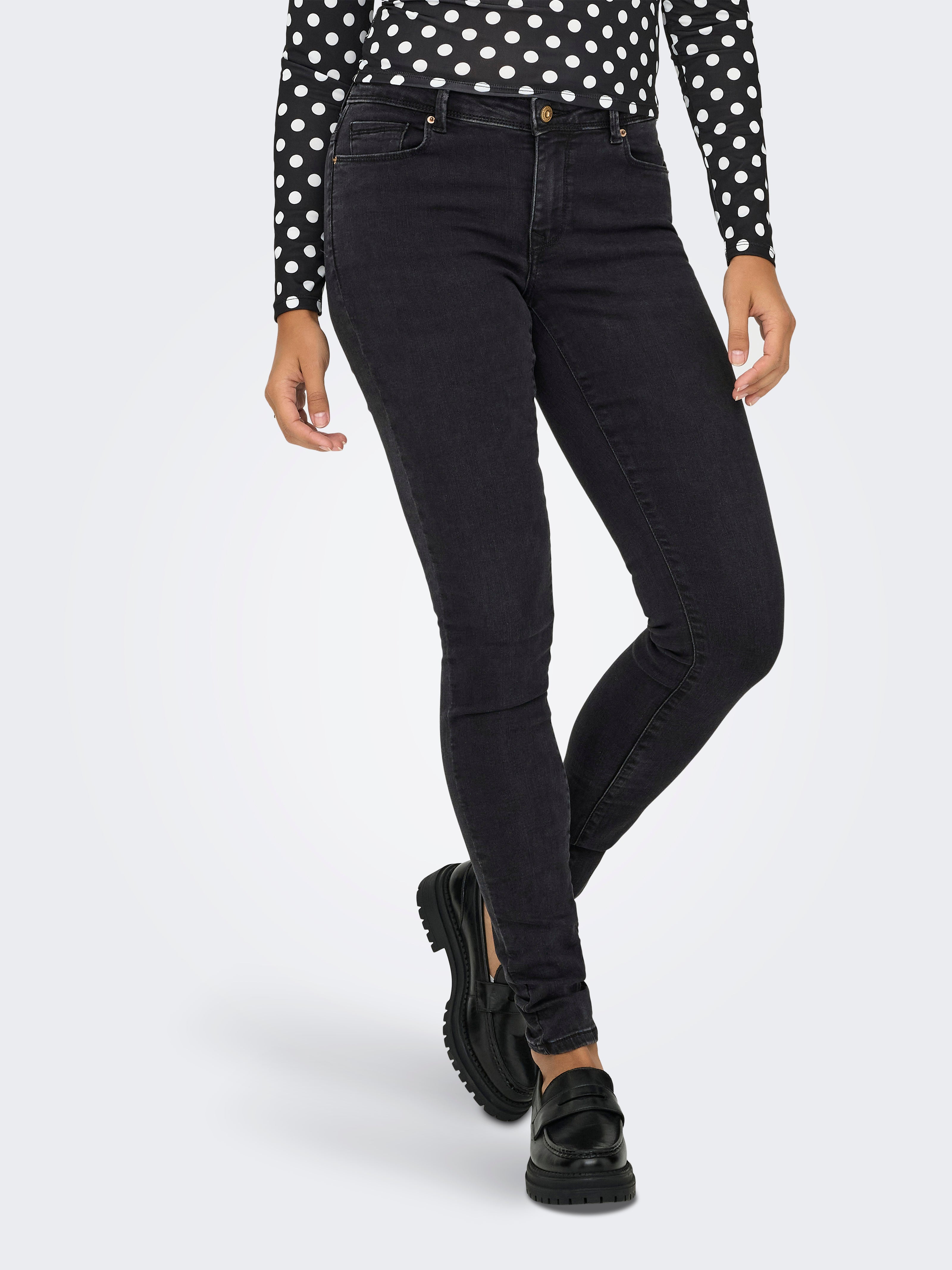 Onlshape Mittlere Taille Skinny Fit Jeans